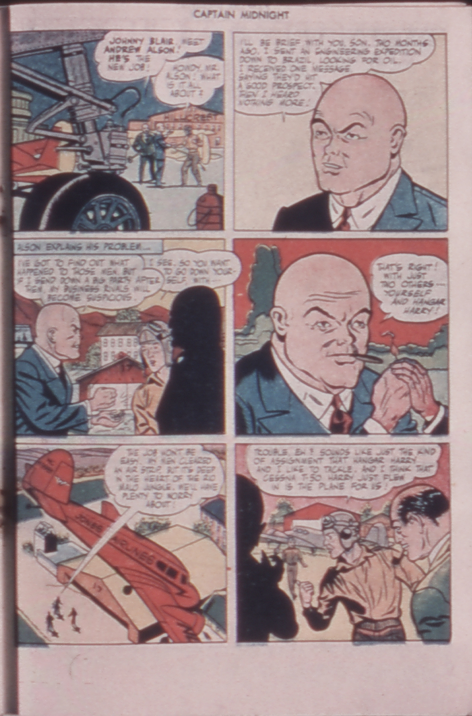 Read online Captain Midnight (1942) comic -  Issue #52 - 35
