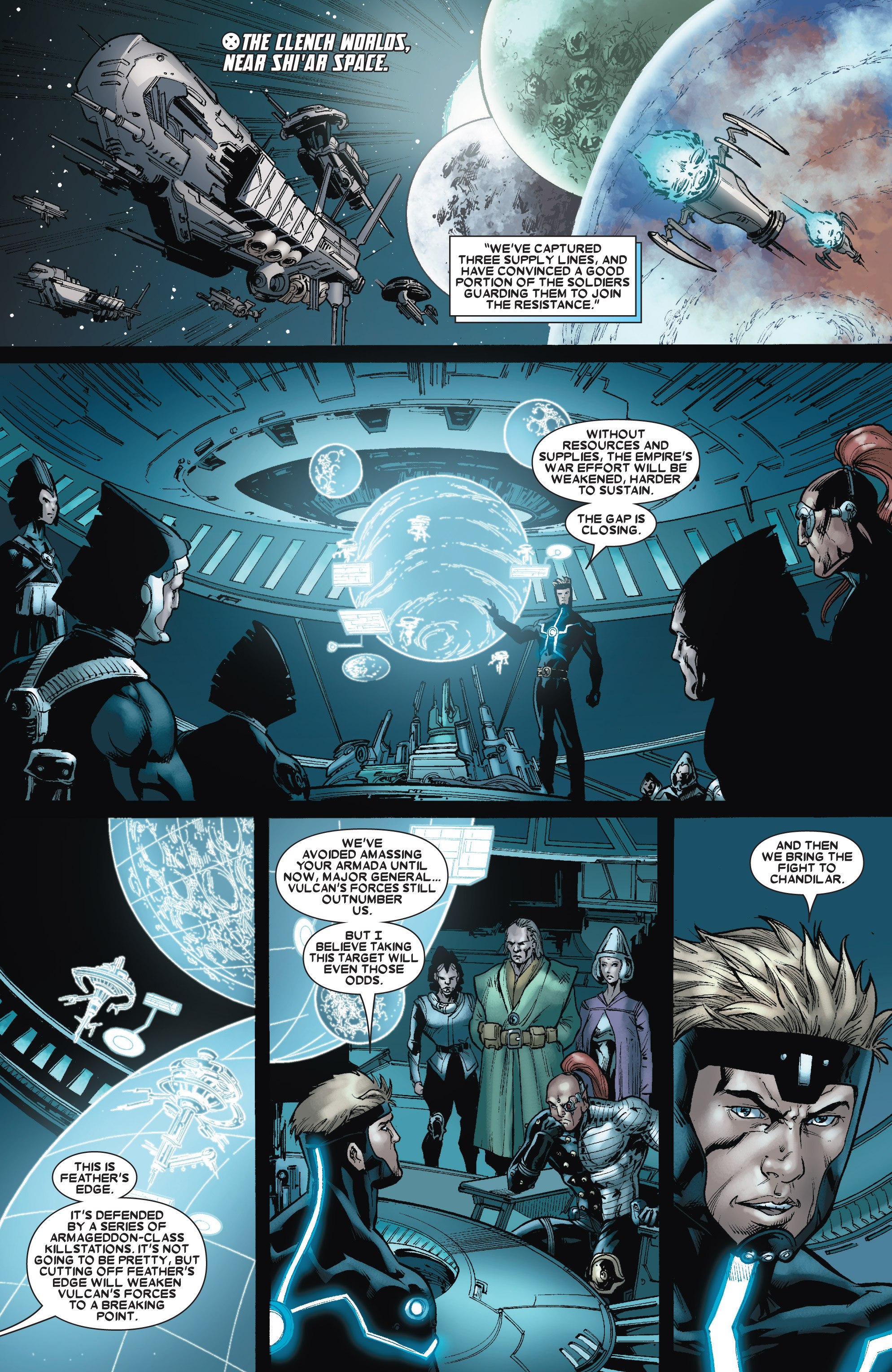 Read online X-Men: Emperor Vulcan comic -  Issue #1 - 11