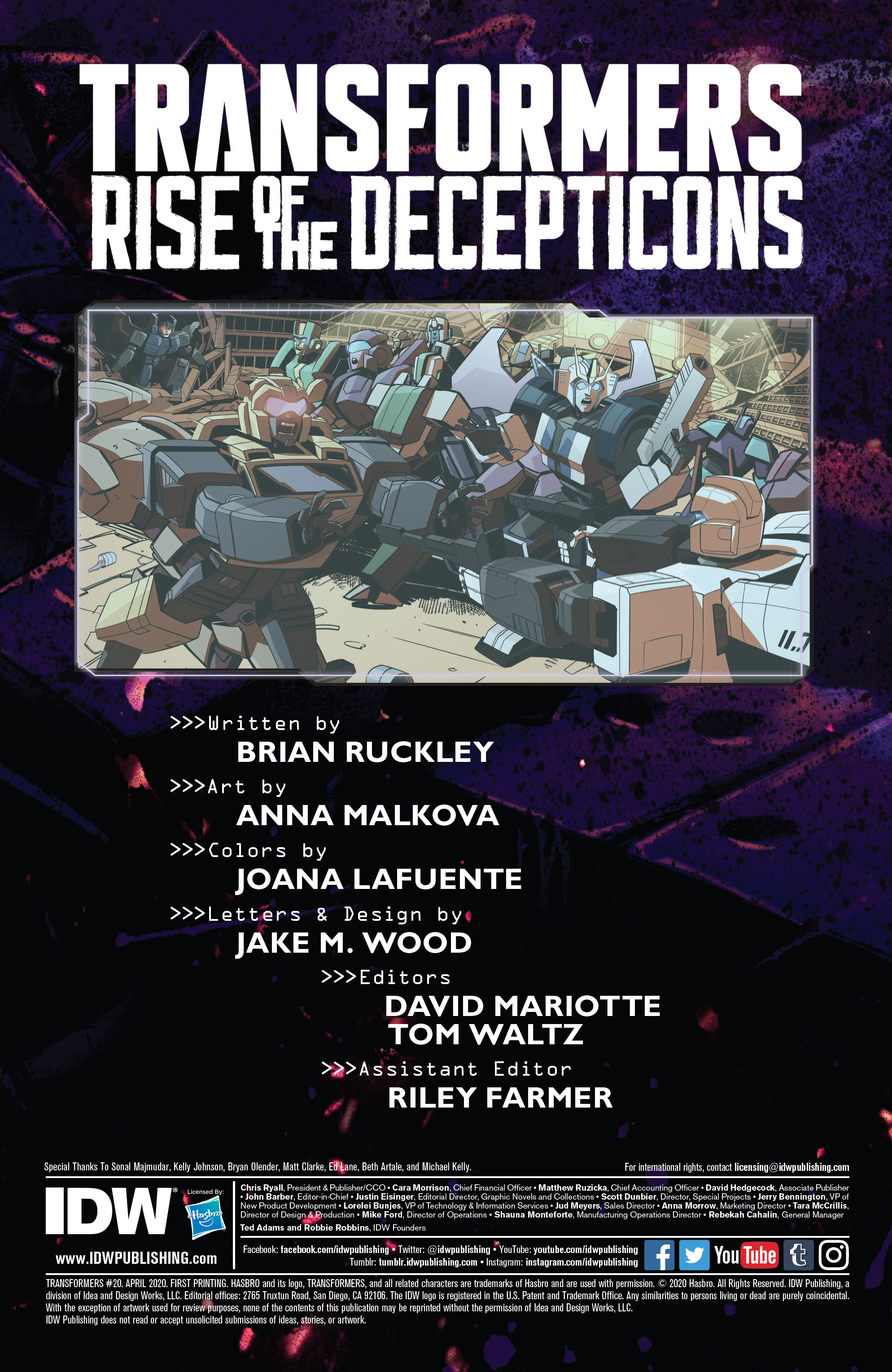 Read online Transformers (2019) comic -  Issue #20 - 2