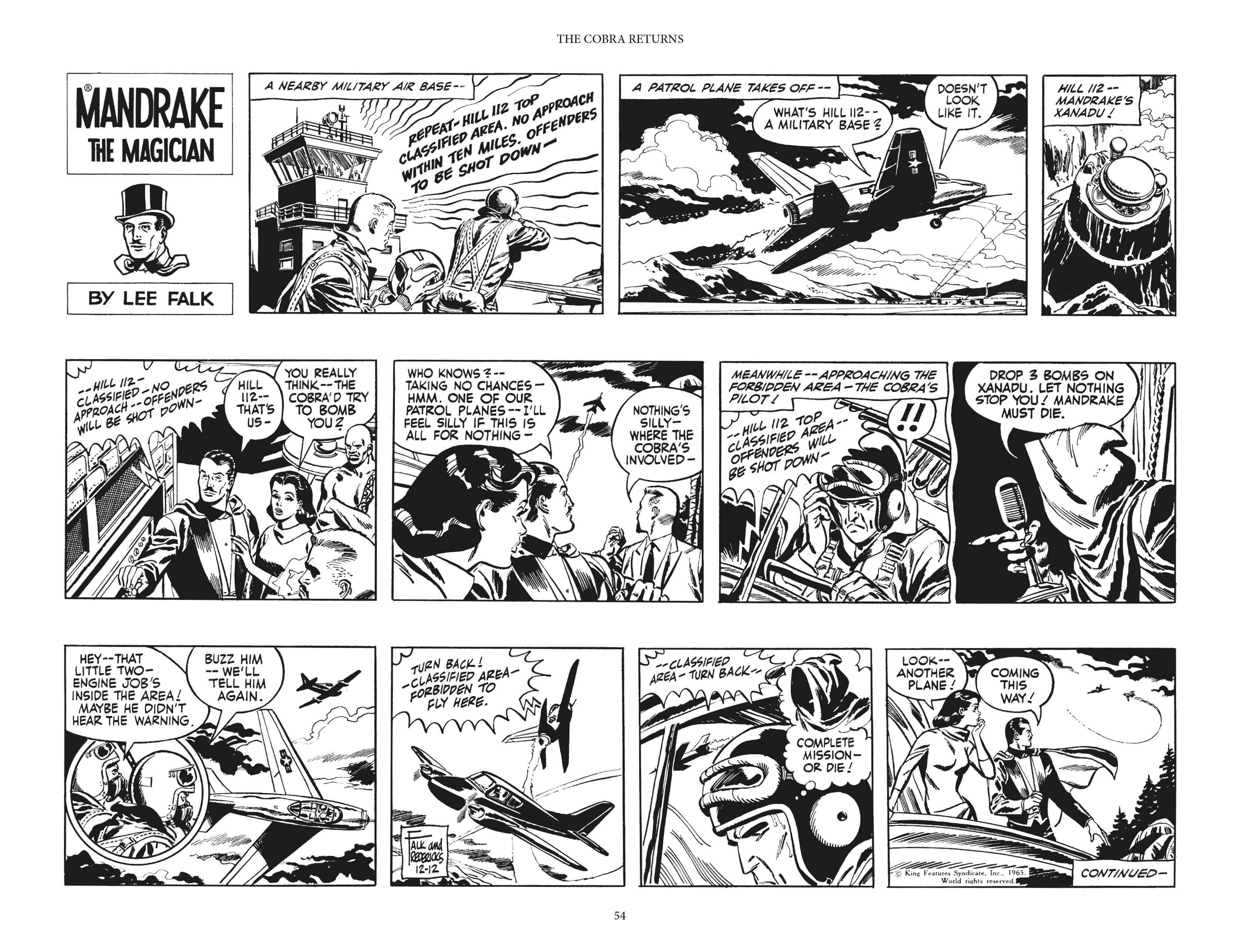 Read online Mandrake the Magician: The Fred Fredricks Sundays comic -  Issue # TPB (Part 1) - 55
