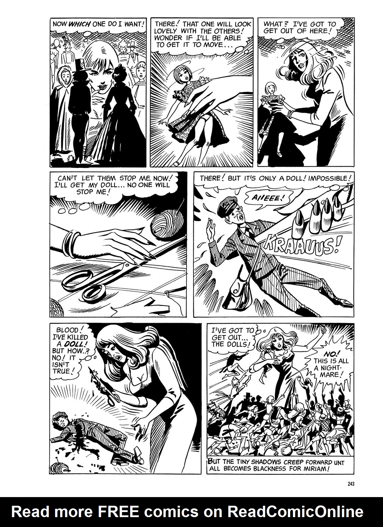 Read online Eerie Archives comic -  Issue # TPB 3 - 244