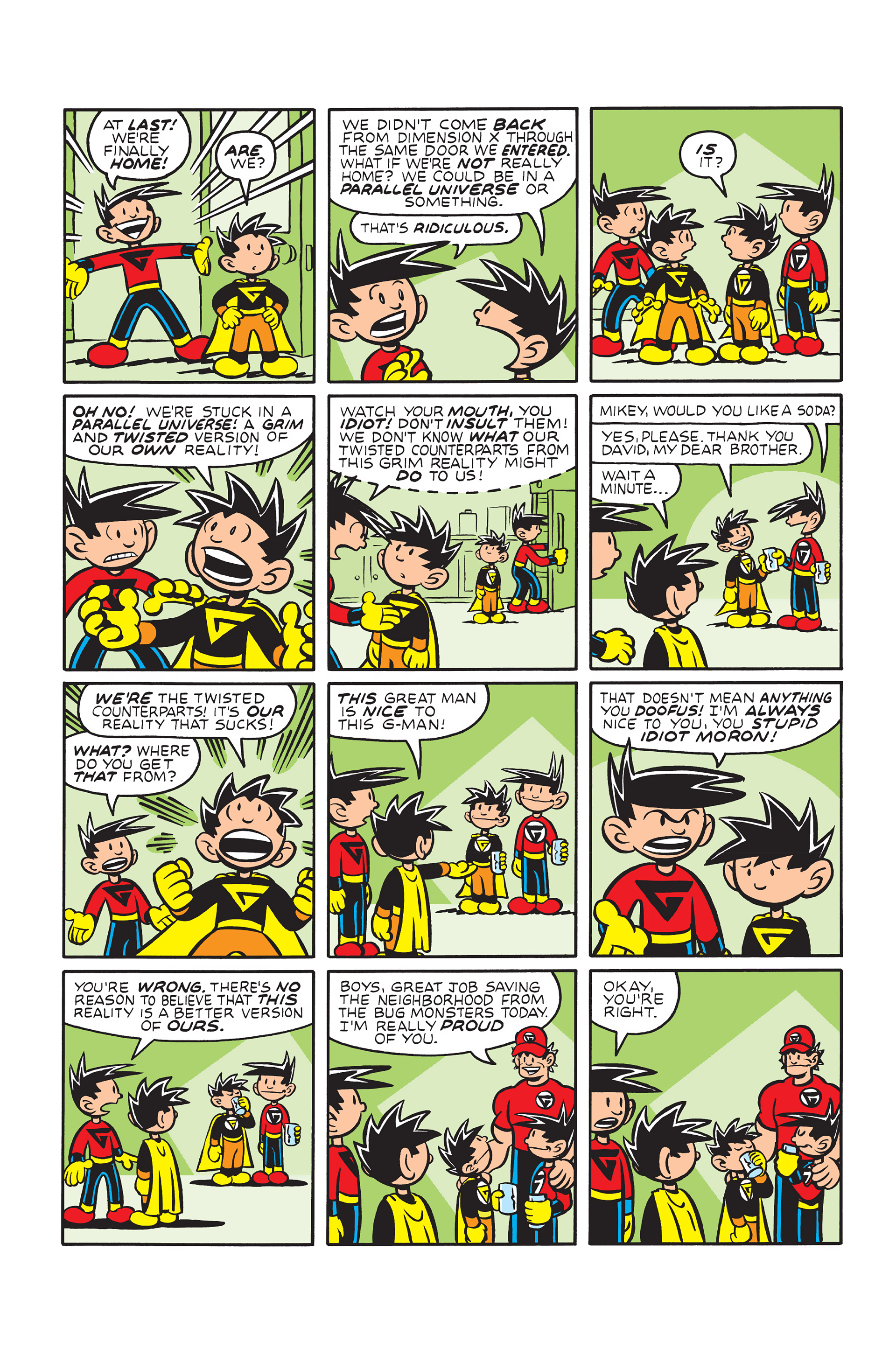 Read online G-Man: Learning to Fly comic -  Issue # TPB - 86