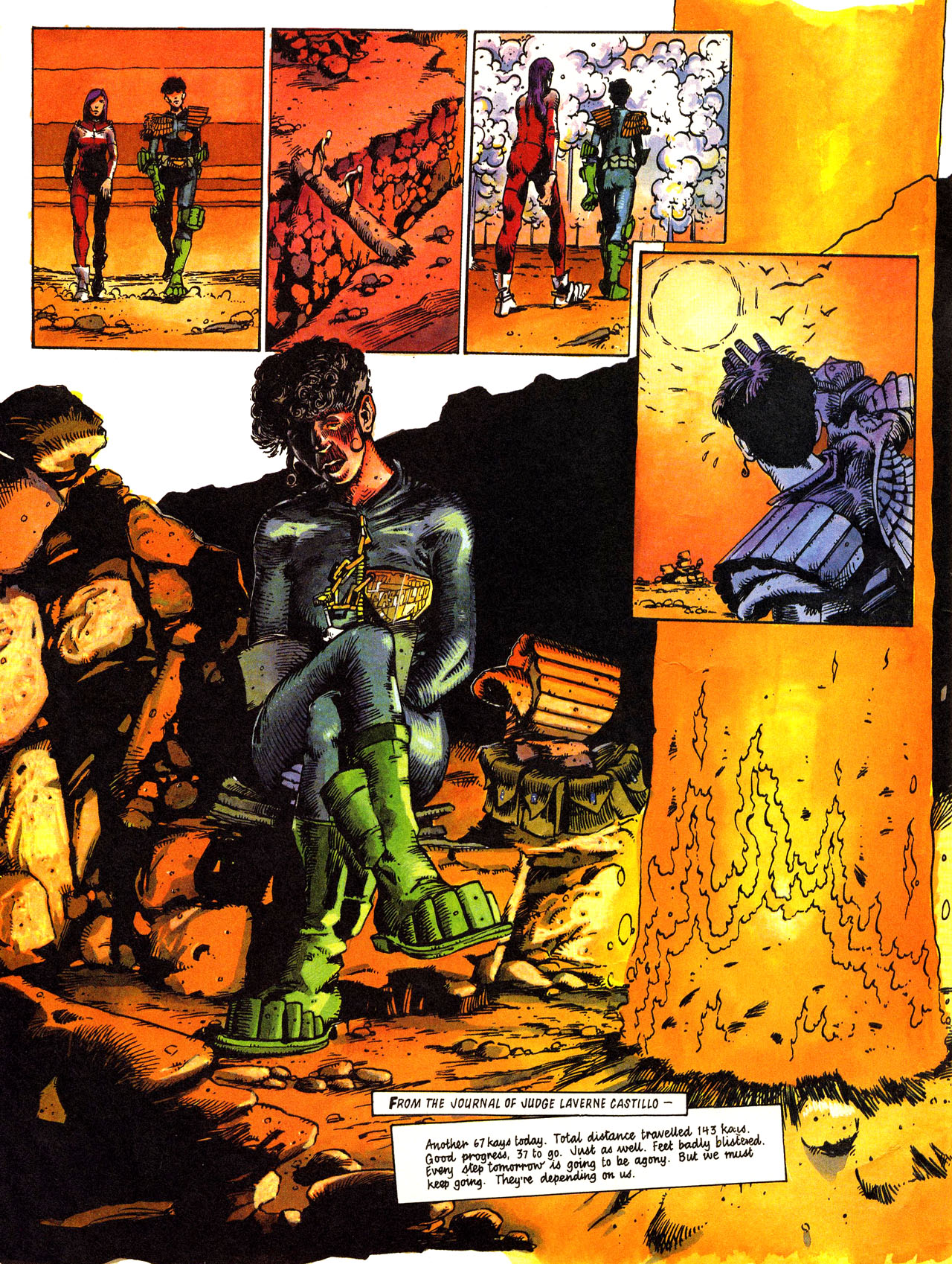 Read online Judge Dredd: The Megazine (vol. 2) comic -  Issue #67 - 4