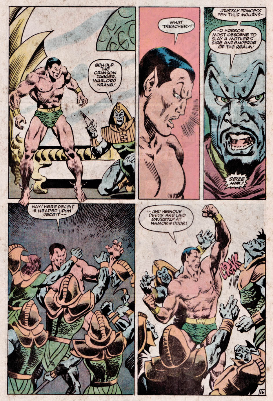 Read online What If? (1977) comic -  Issue #41 - The Sub-mariner had saved Atlantis from its destiny - 16