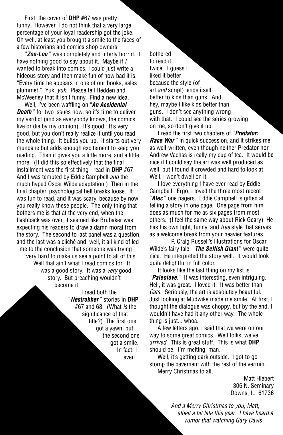 Read online Dark Horse Presents (1986) comic -  Issue #71 - 20