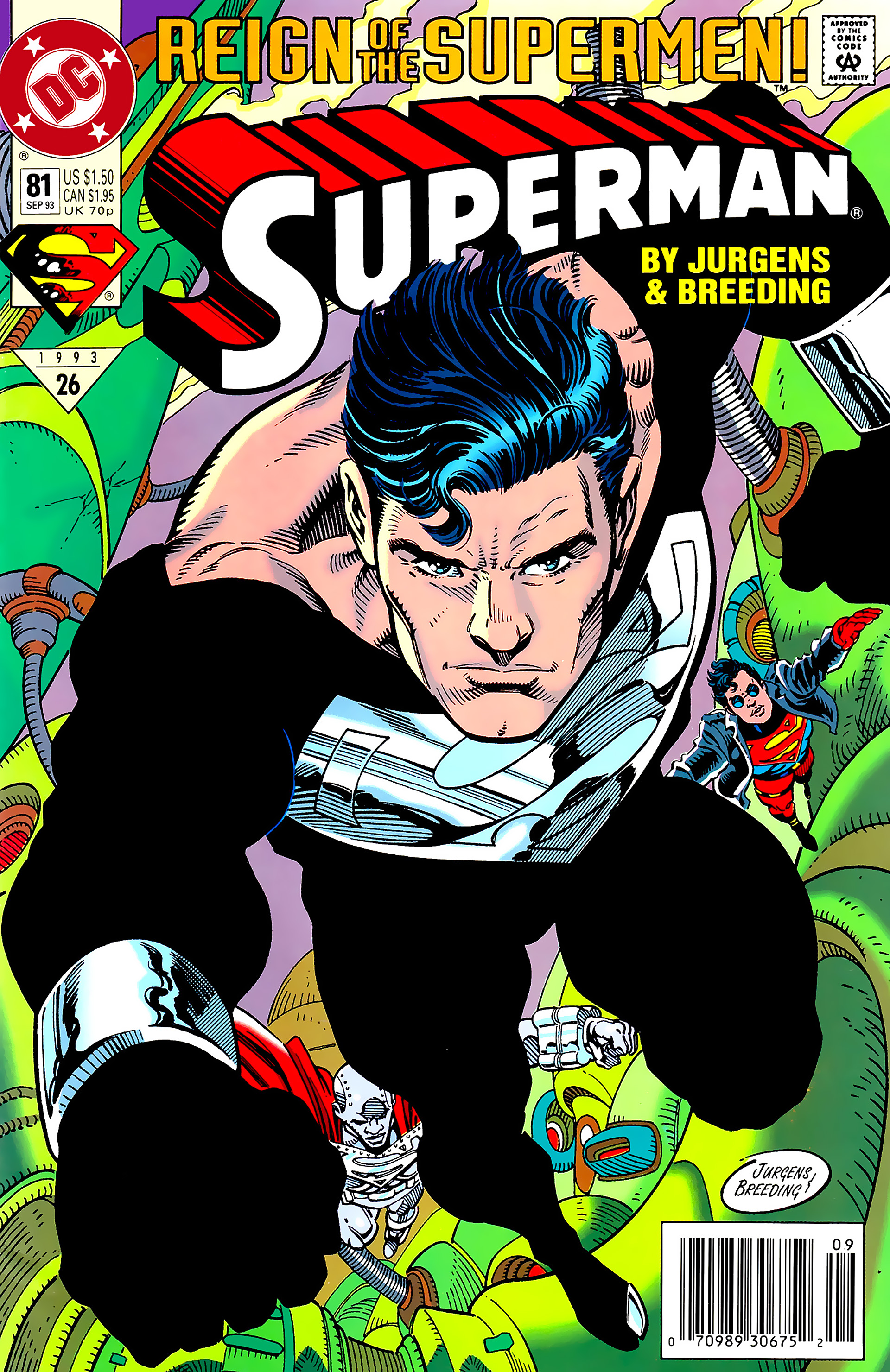Read online Superman (1987) comic -  Issue #81 - 1