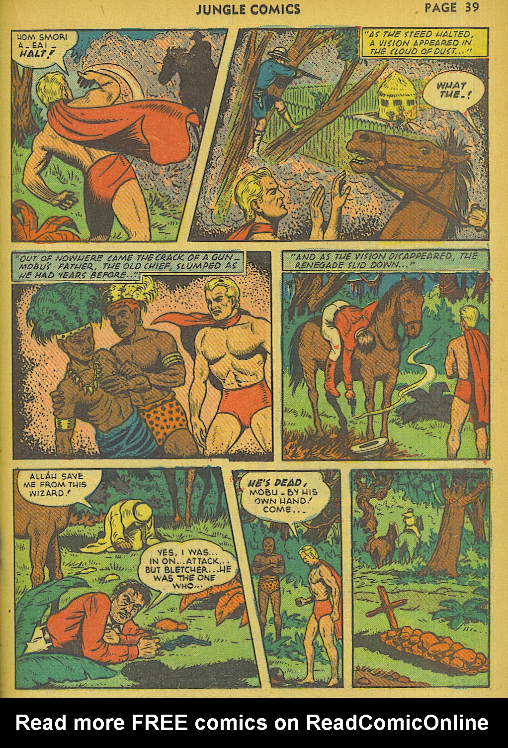 Read online Jungle Comics comic -  Issue #30 - 43