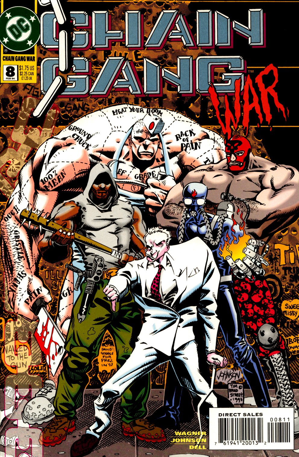 Read online Chain Gang War comic -  Issue #8 - 1