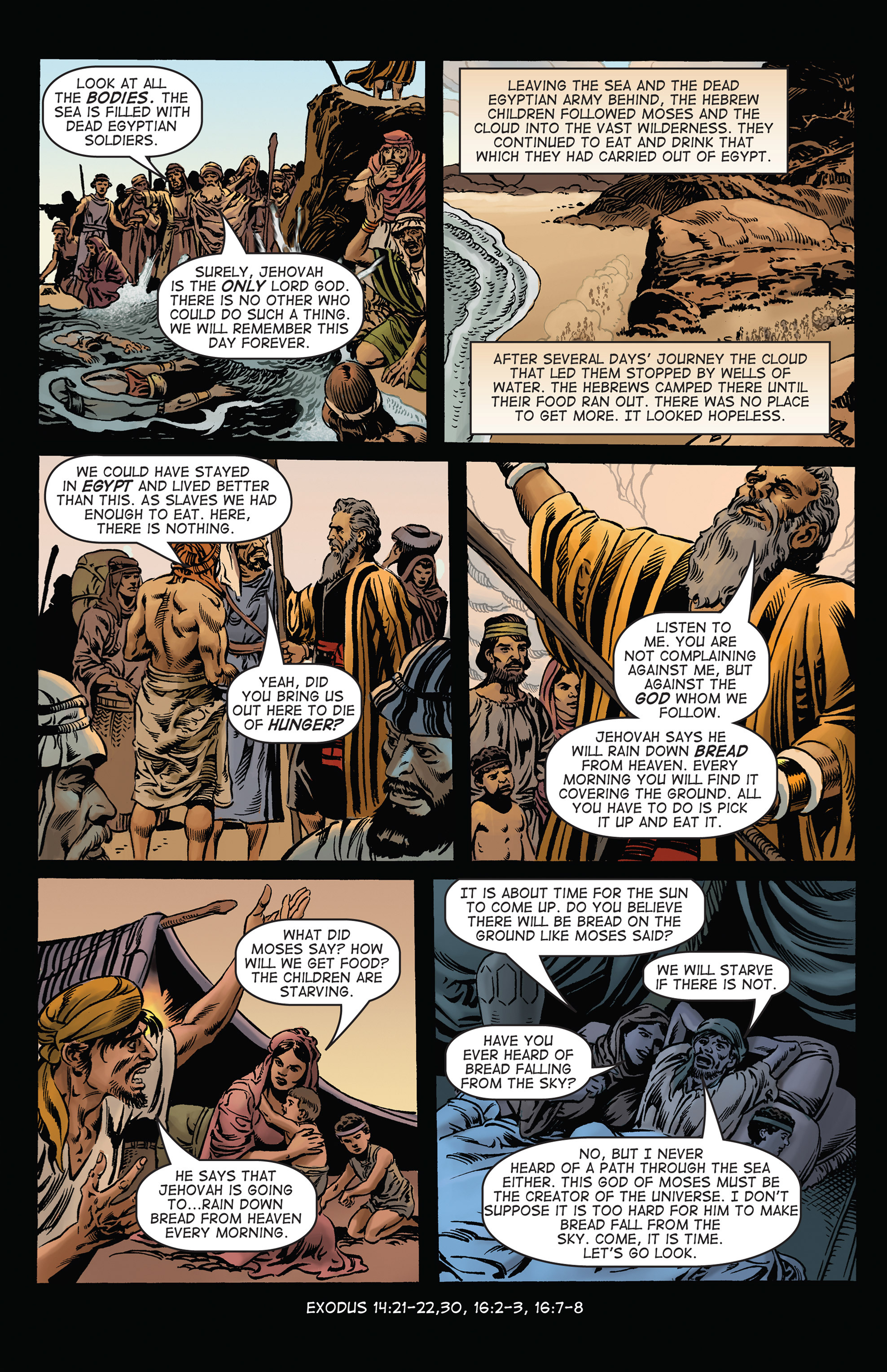 Read online The Kingstone Bible comic -  Issue #3 - 47