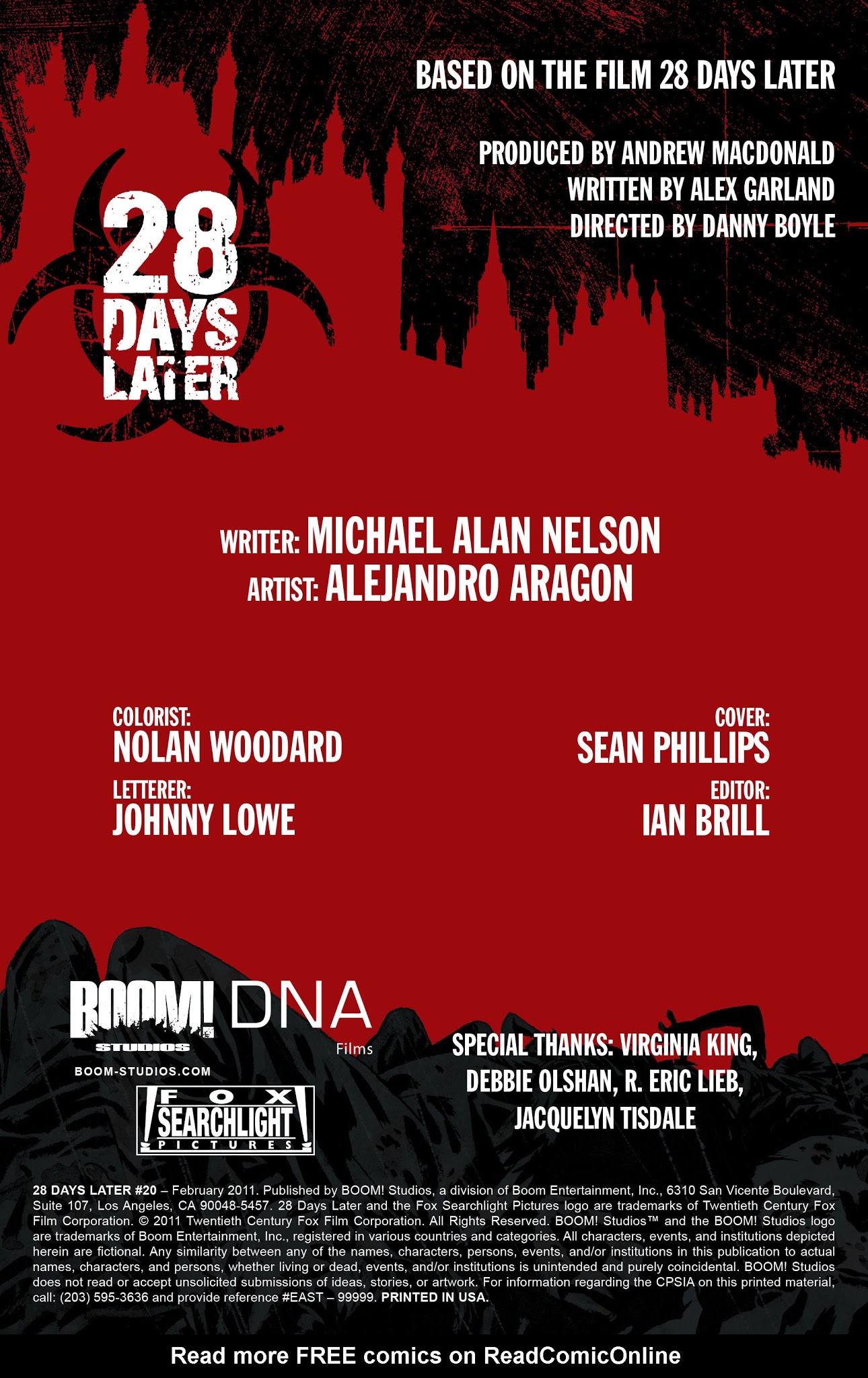 Read online 28 Days Later comic -  Issue #20 - 2