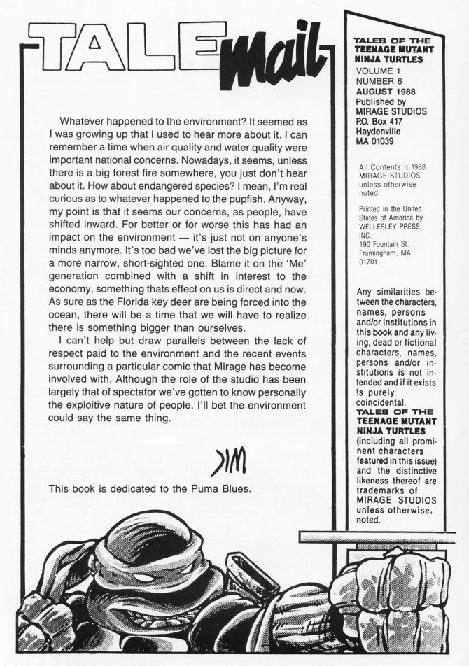 Tales of the Teenage Mutant Ninja Turtles issue 6 - Page 2