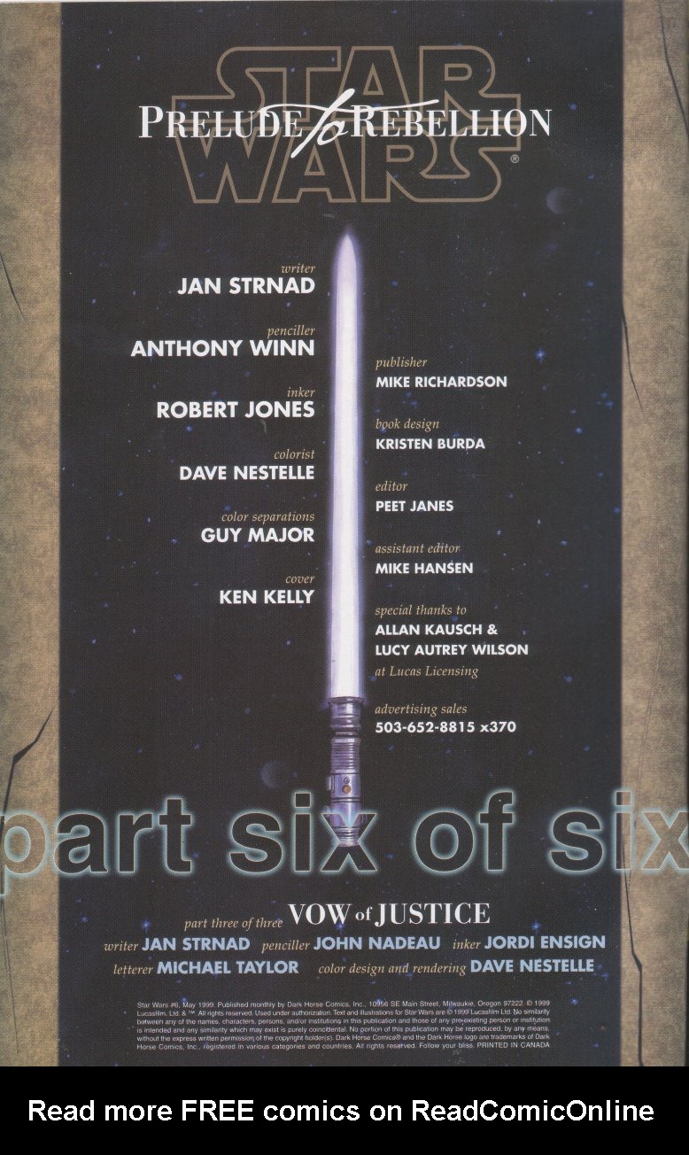 Read online Star Wars (1998) comic -  Issue #6 - 3