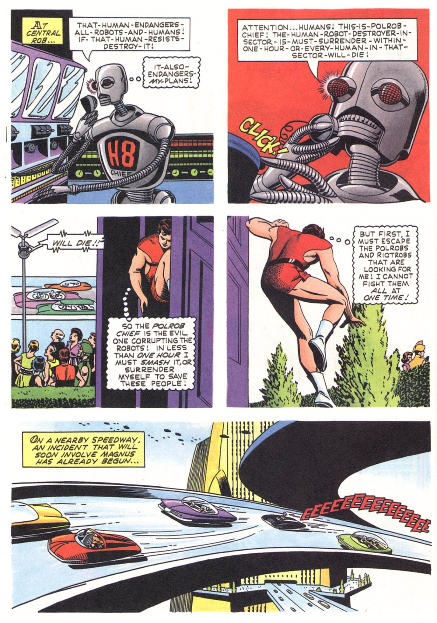 Read online Vintage Magnus, Robot Fighter comic -  Issue #1 - 11