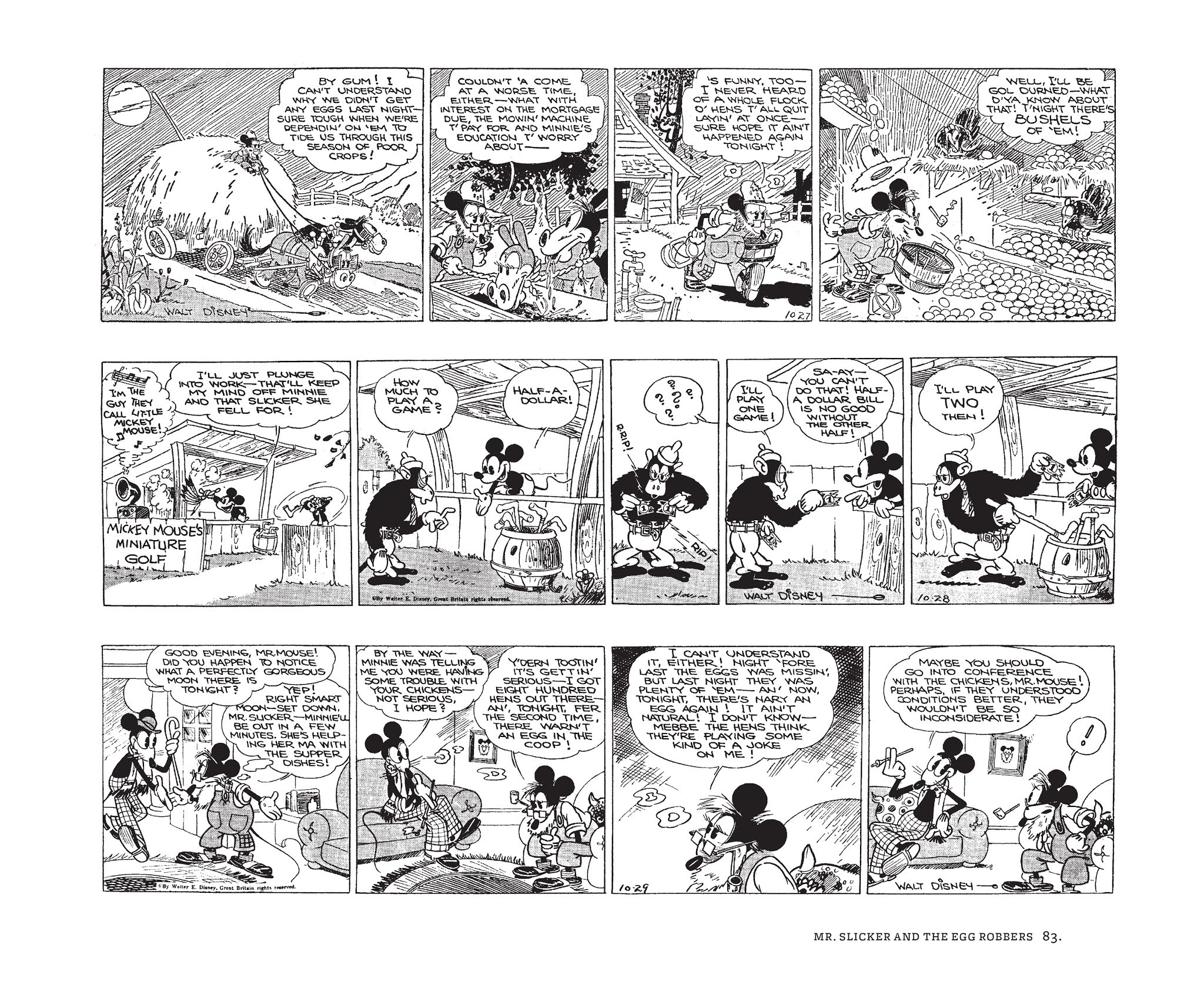 Read online Walt Disney's Mickey Mouse by Floyd Gottfredson comic -  Issue # TPB 1 (Part 1) - 83