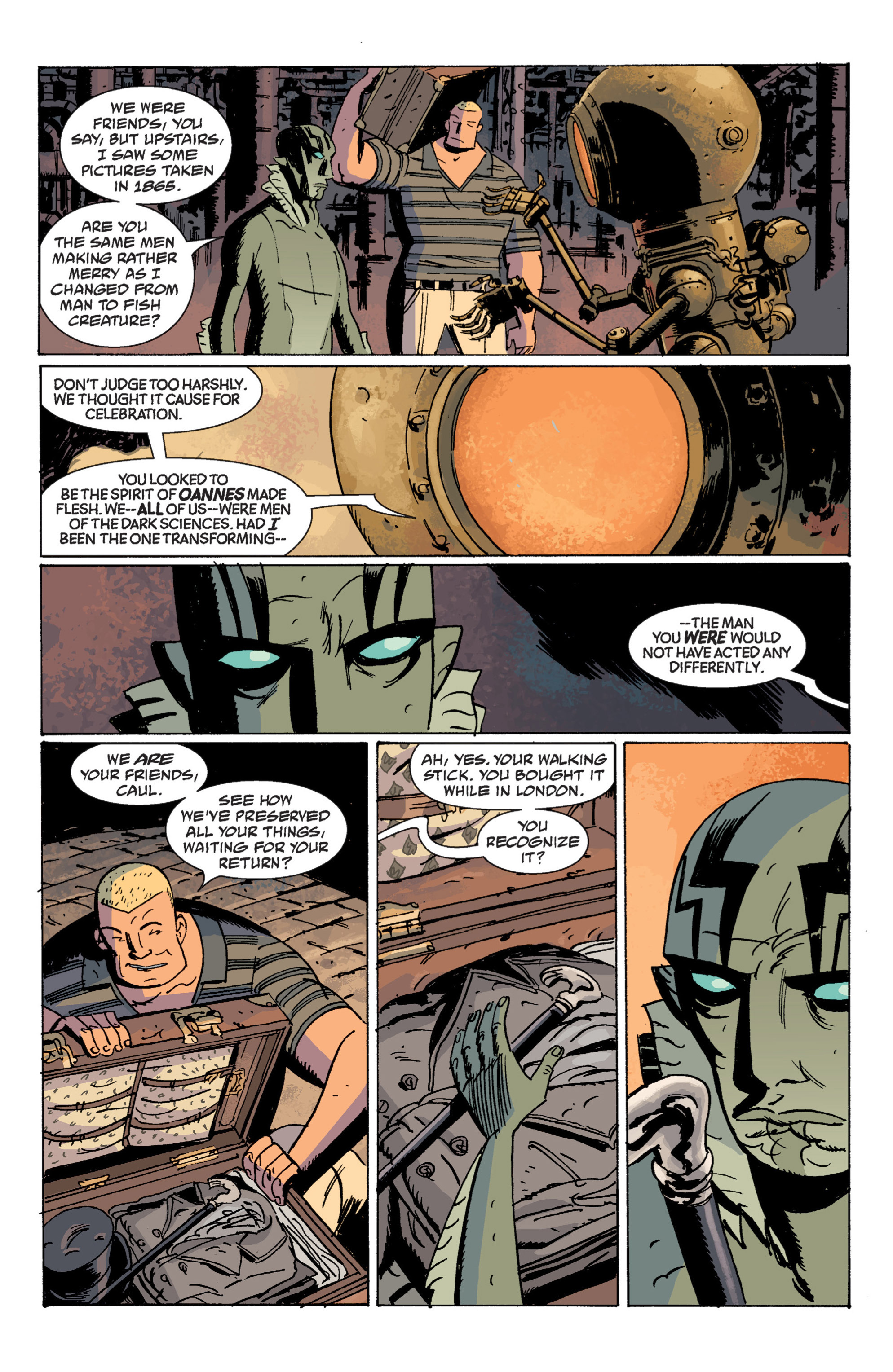 Read online B.P.R.D.: Hollow Earth and Other Stories comic -  Issue # TPB 7 - 102