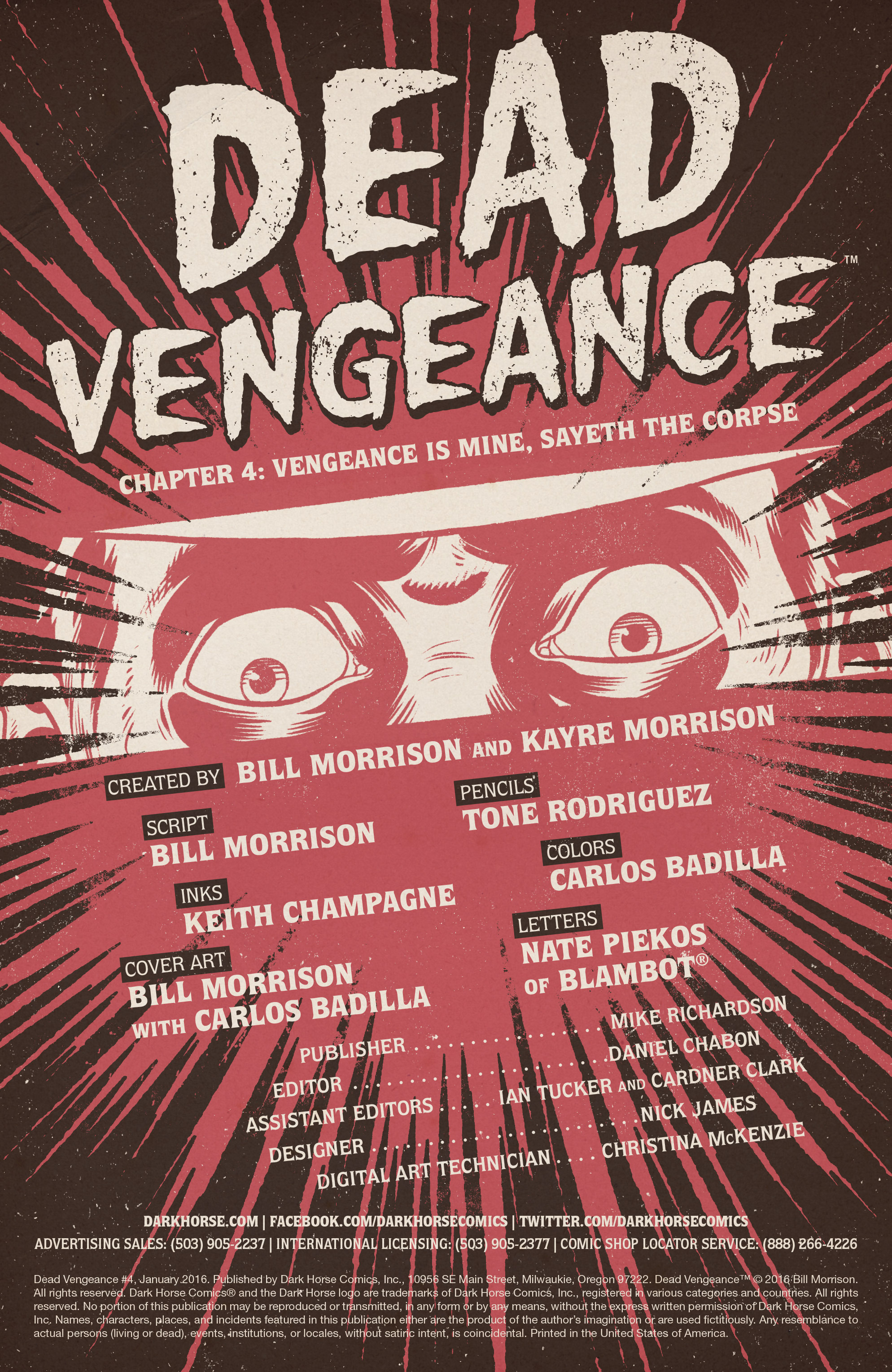 Read online Dead Vengeance comic -  Issue #4 - 2
