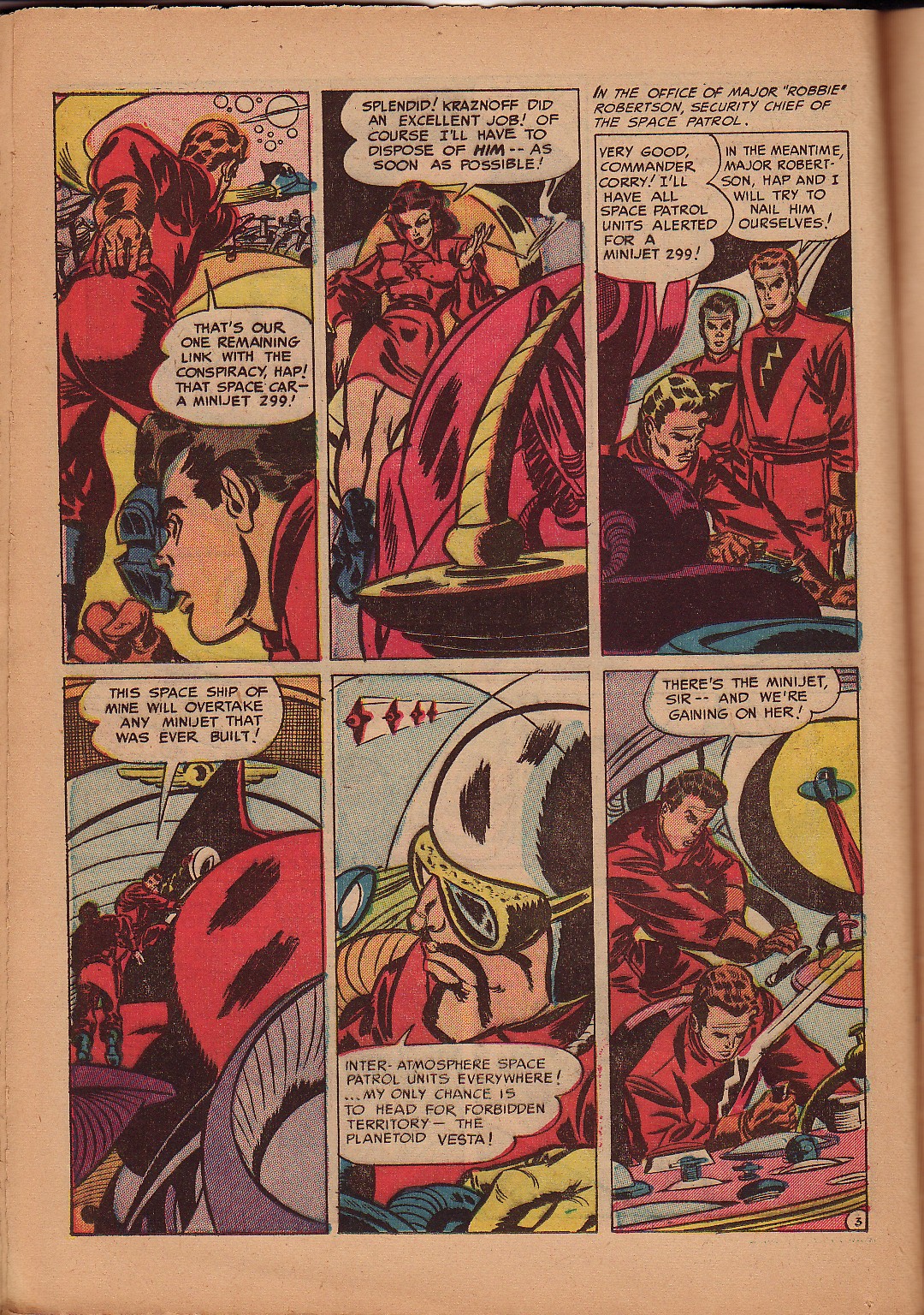 Read online Space Patrol comic -  Issue #1 - 12