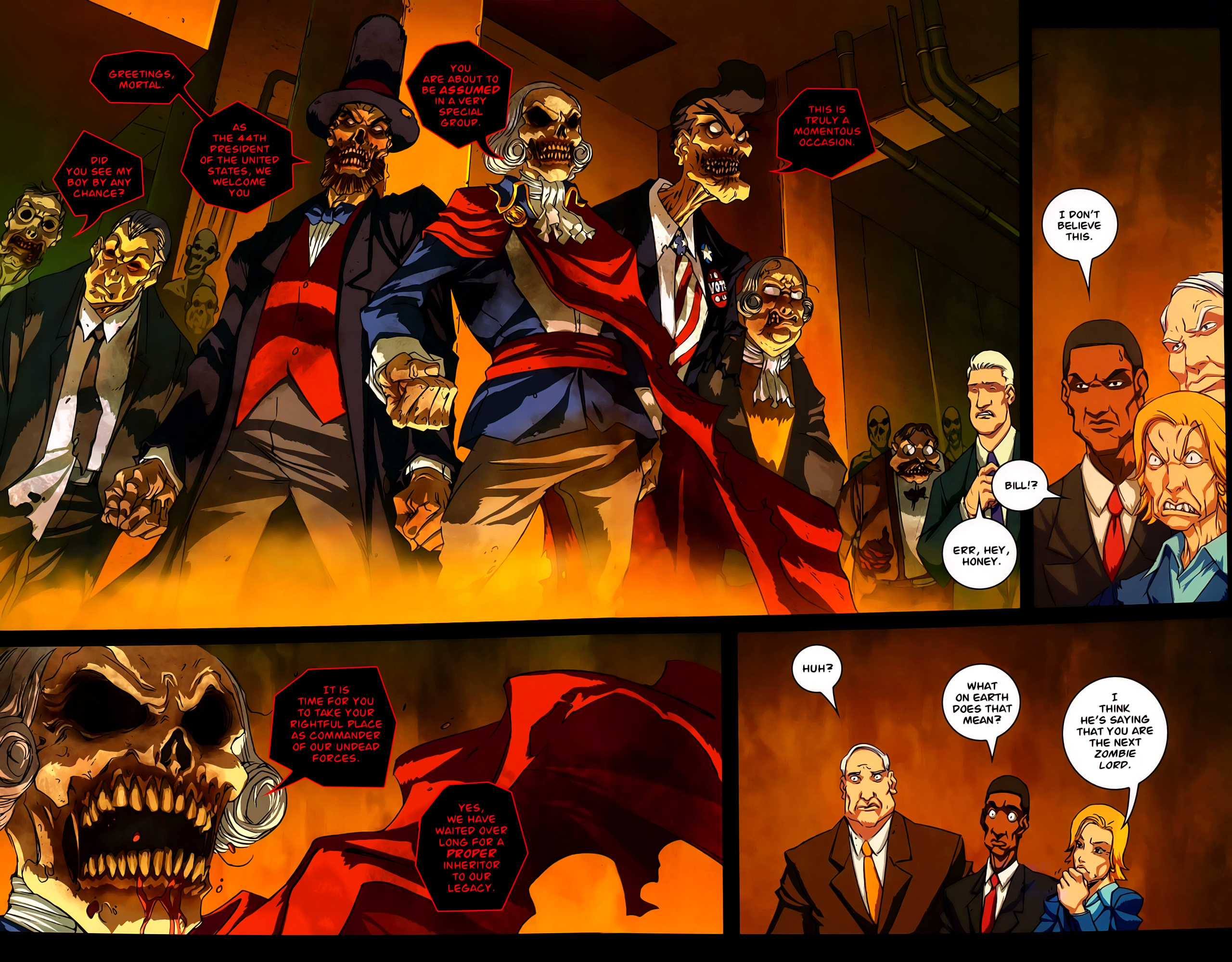 Read online President Evil comic -  Issue #2 - 24