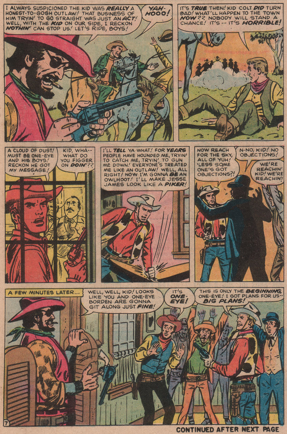 Read online Kid Colt Outlaw comic -  Issue #182 - 13