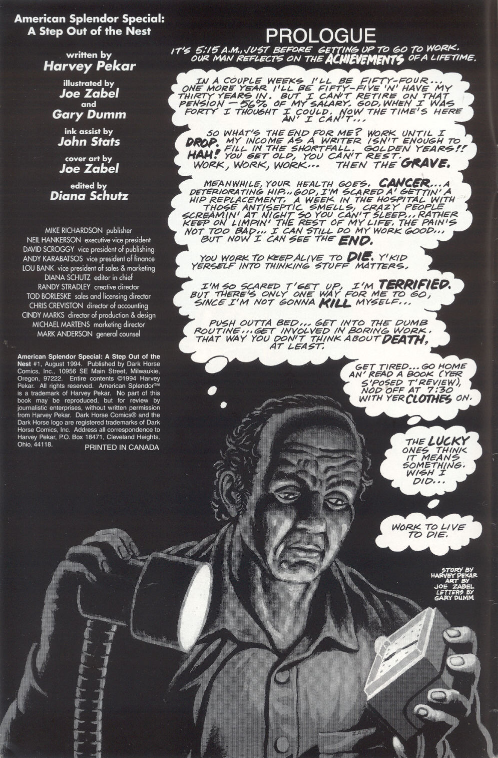 Read online American Splendor Special: A Step Out of the Nest comic -  Issue # Full - 3
