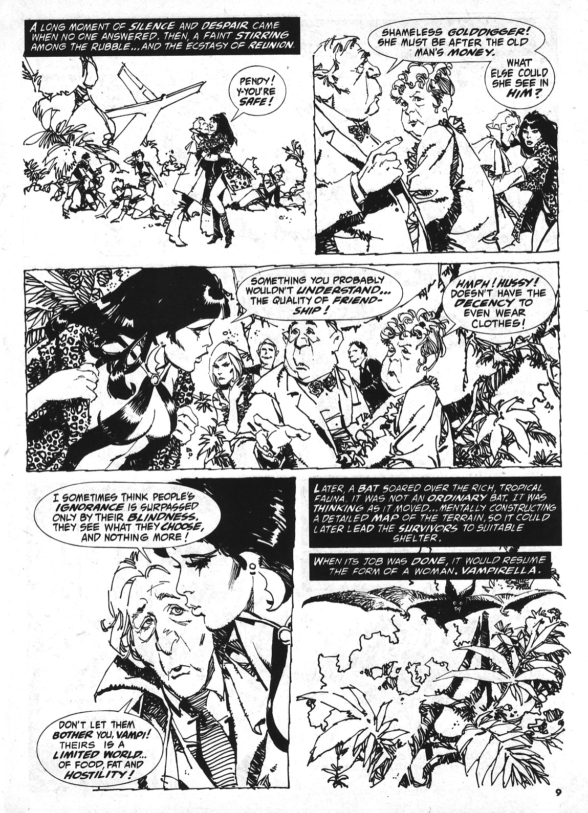 Read online Vampirella (1969) comic -  Issue #42 - 9