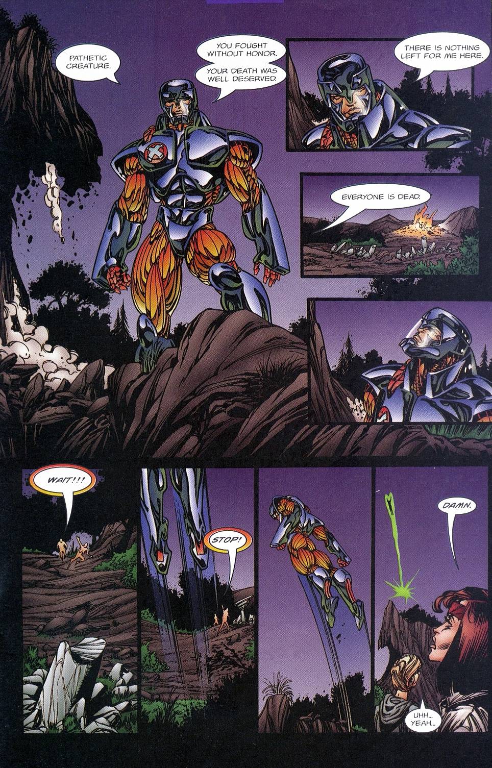 Read online X-O Manowar (1992) comic -  Issue #51 - 22