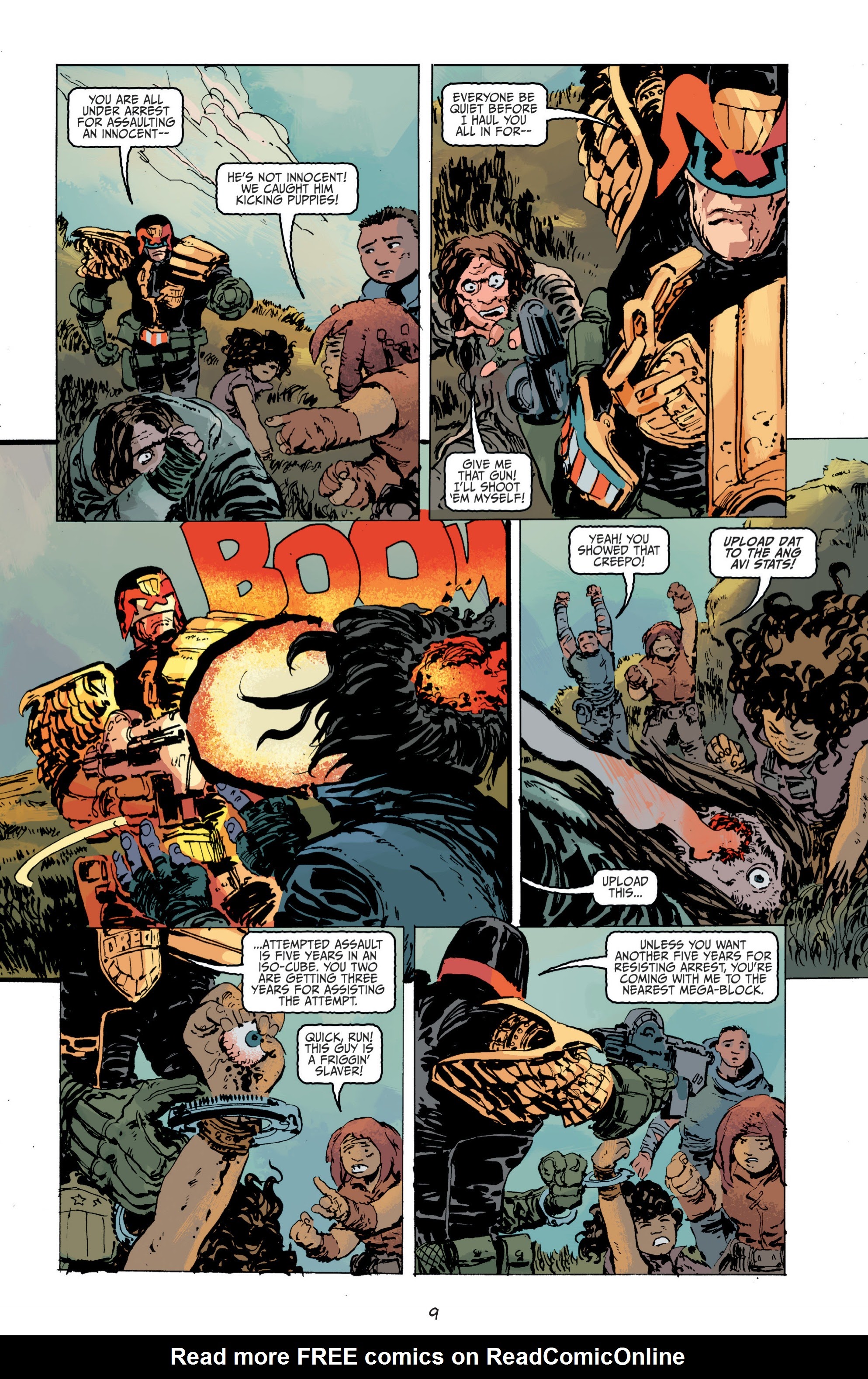 Read online Judge Dredd: Mega-City Zero comic -  Issue # TPB 1 - 9