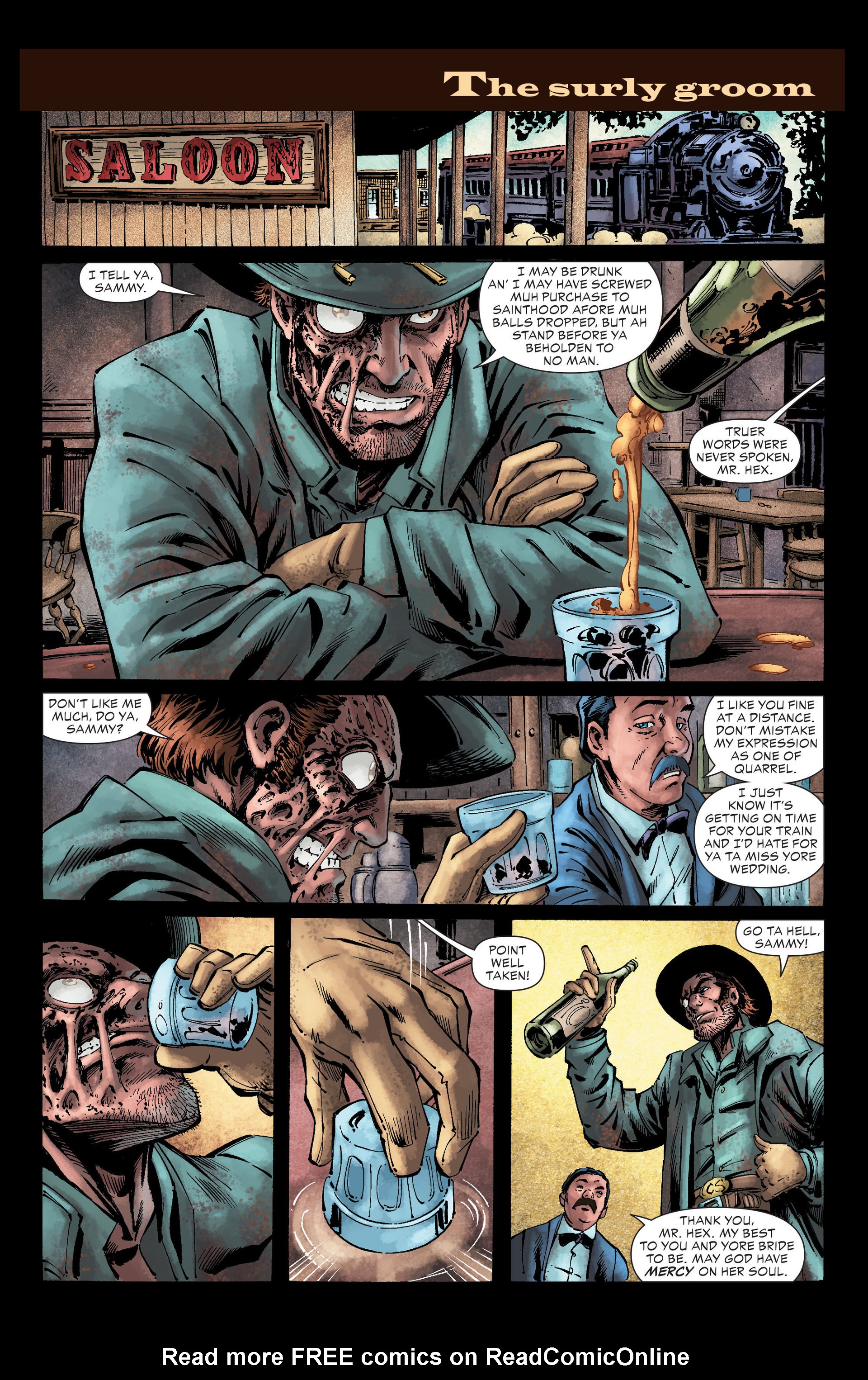 Read online All-Star Western (2011) comic -  Issue #26 - 6