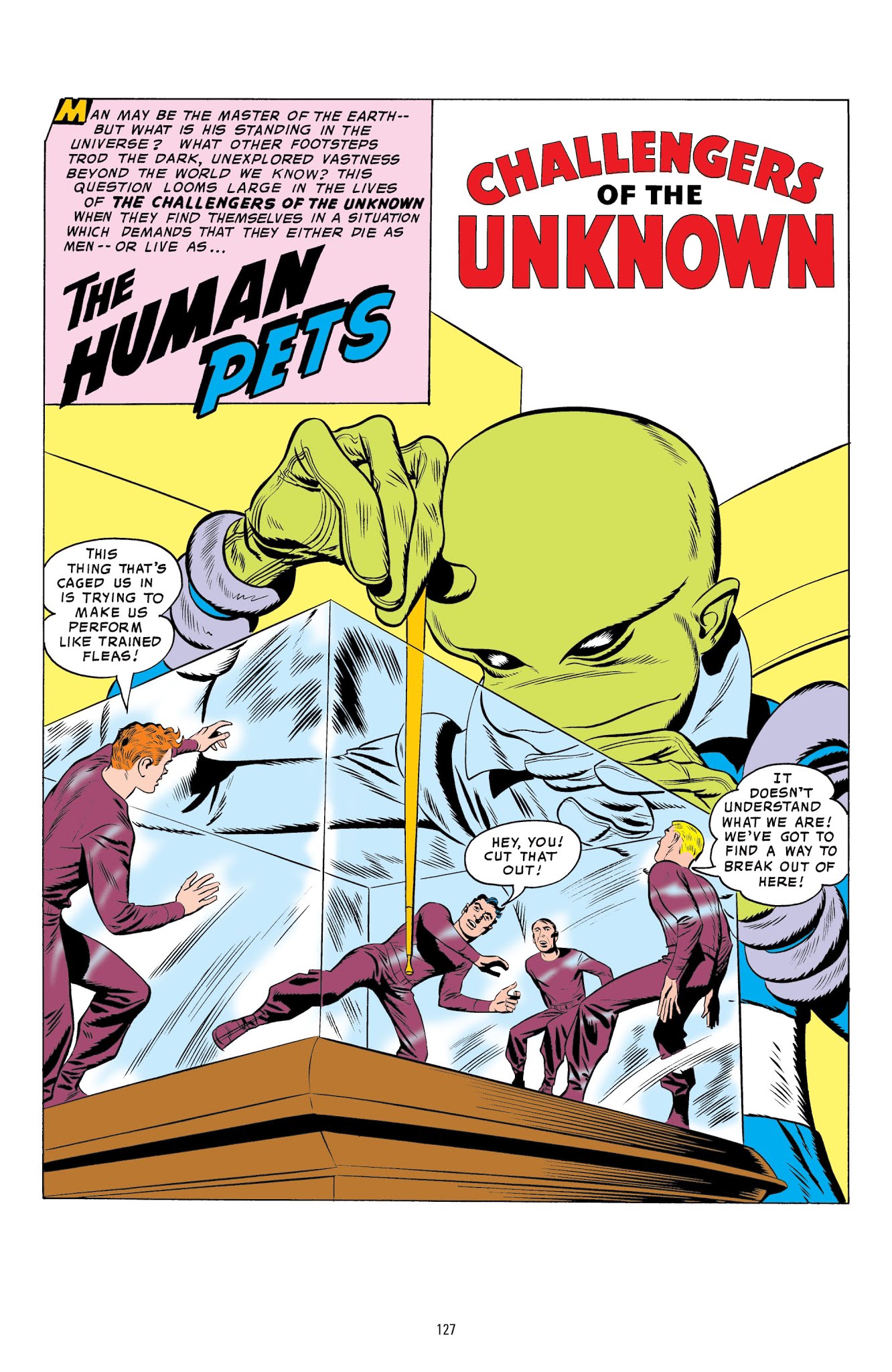 Read online Challengers of the Unknown by Jack Kirby comic -  Issue # TPB (Part 2) - 27