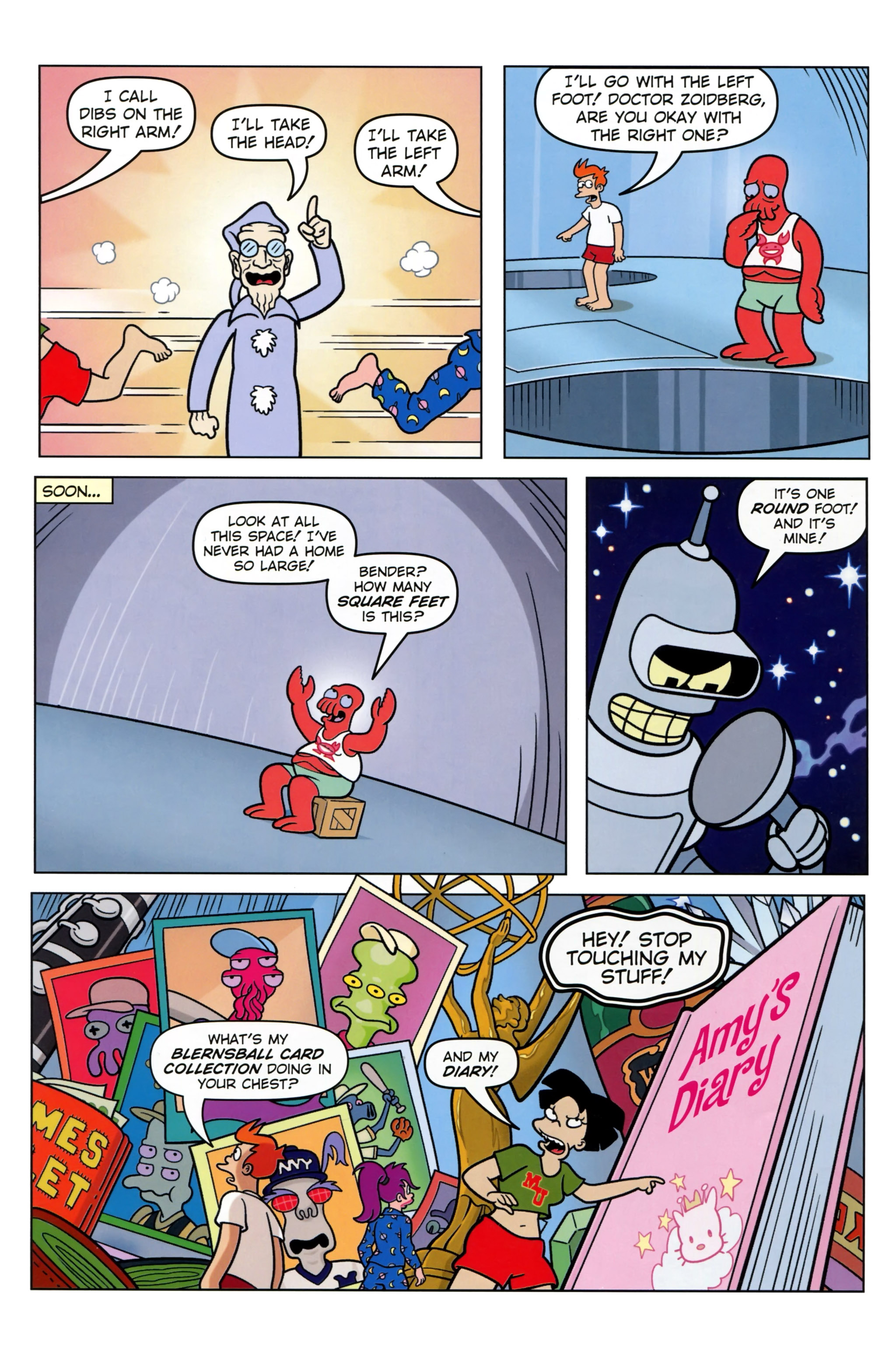 Read online Futurama Comics comic -  Issue #75 - 8