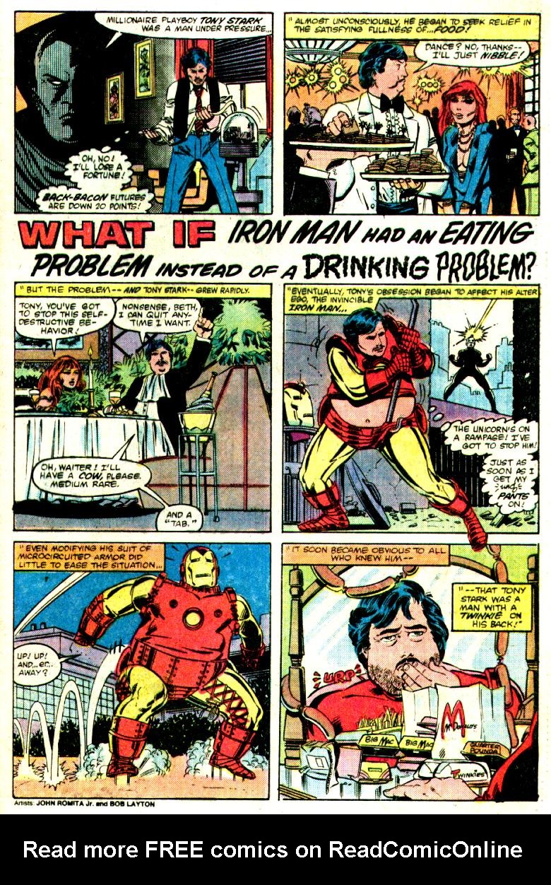 Read online What If? (1977) comic -  Issue #34 - The Watcher were a stand up comedian - 36