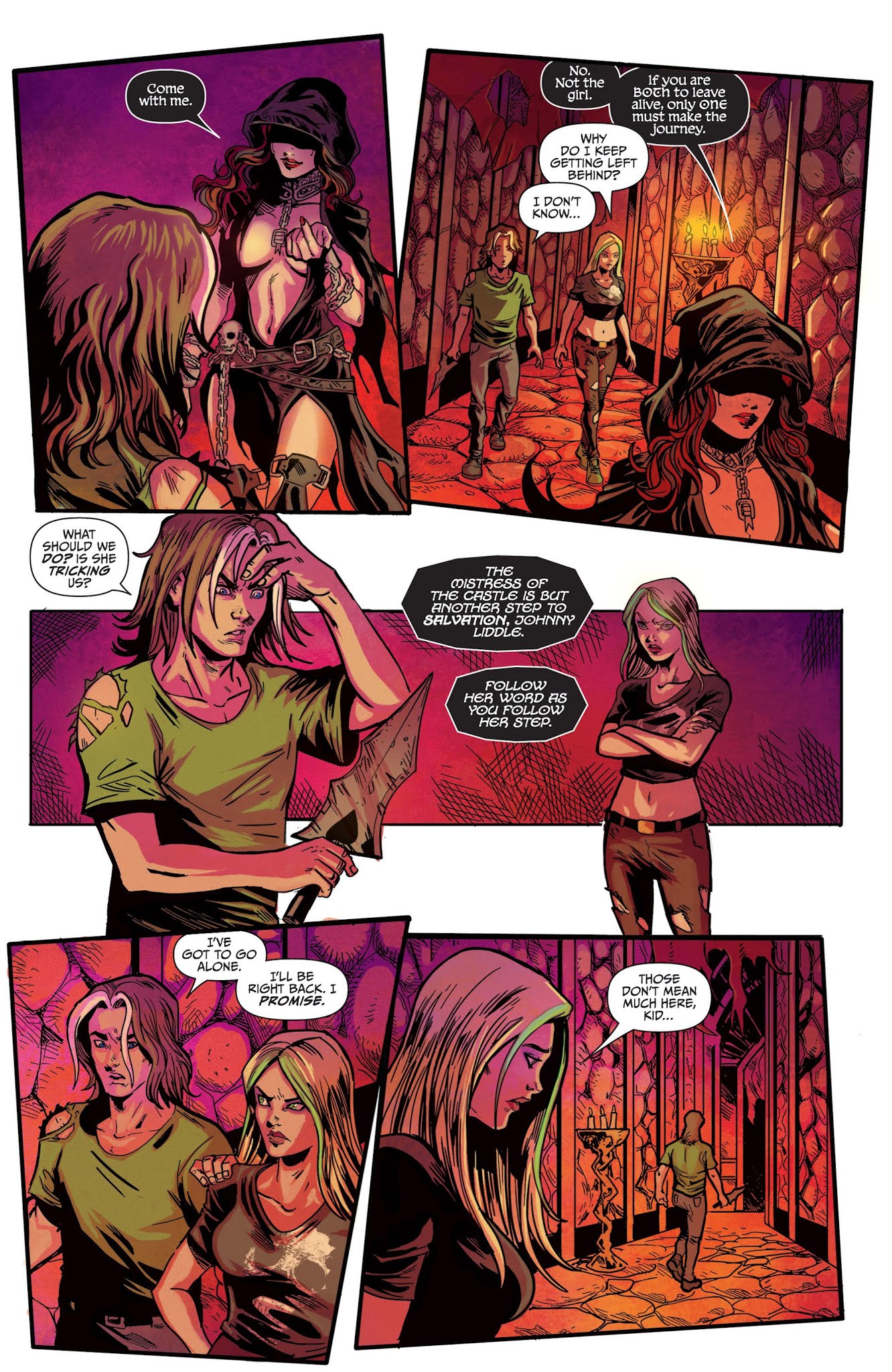 Read online Grimm Fairy Tales presents Wonderland: Through the Looking Glass comic -  Issue #3 - 17
