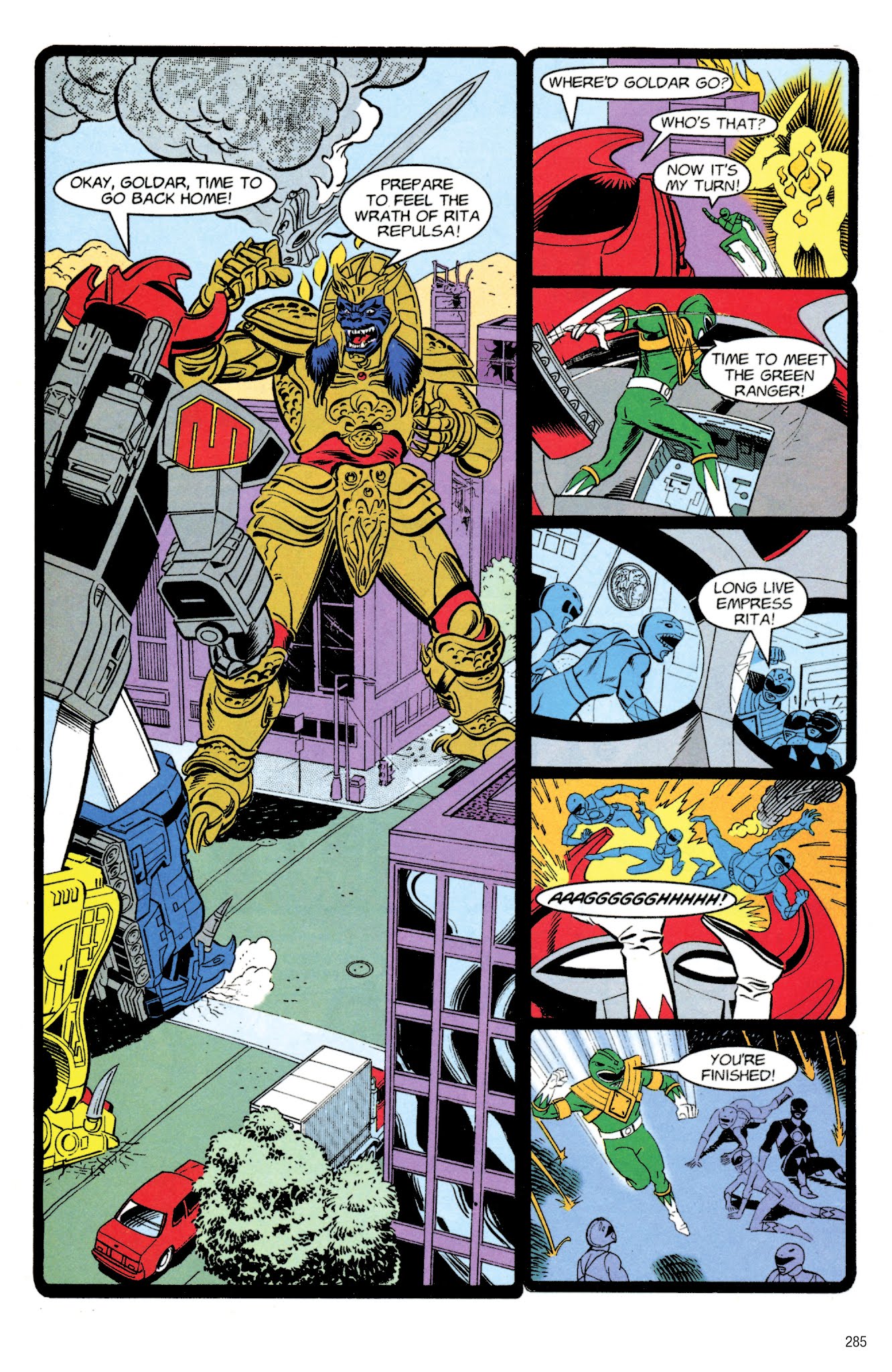 Read online Mighty Morphin Power Rangers Archive comic -  Issue # TPB 1 (Part 3) - 85