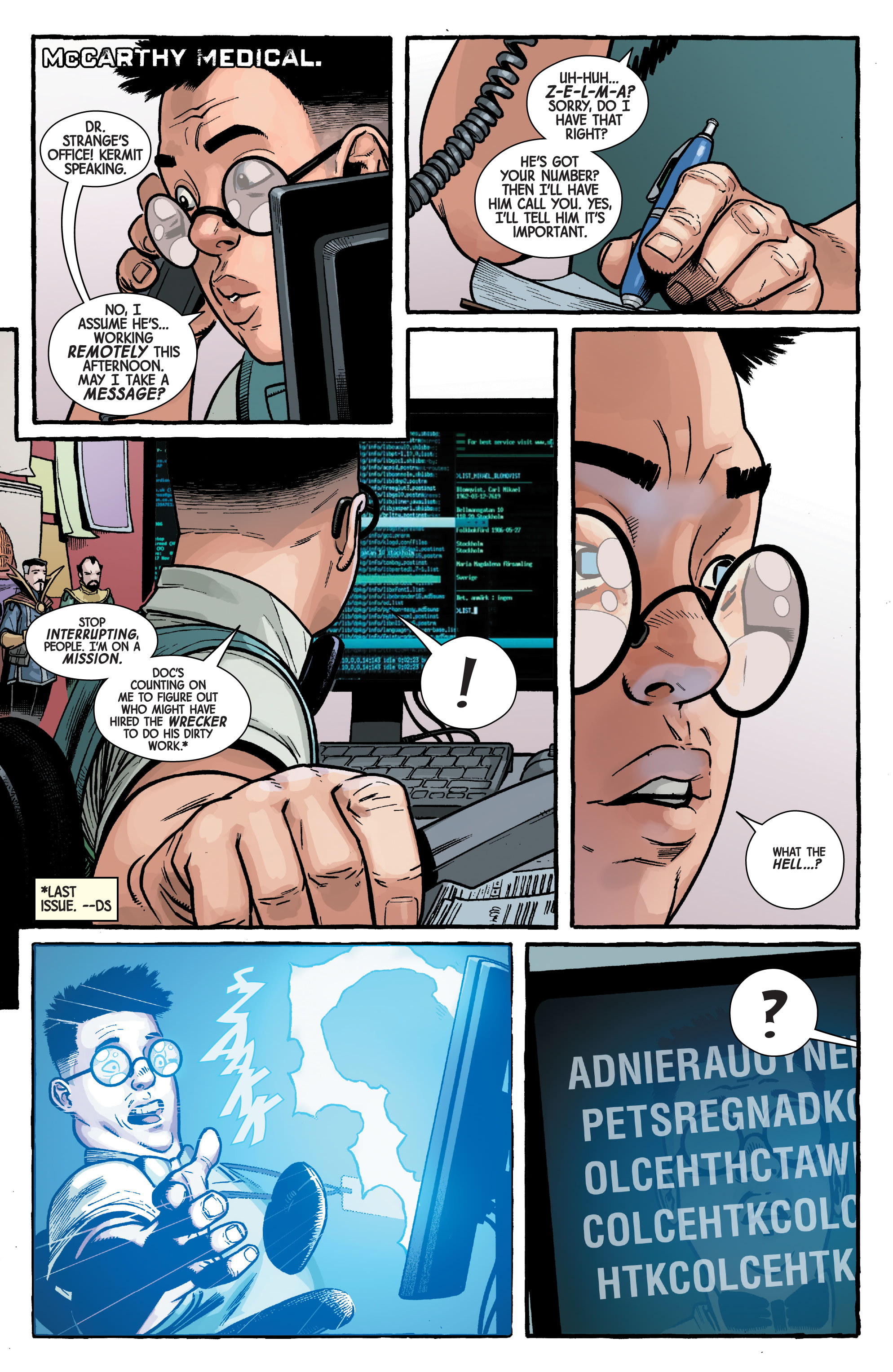 Read online Dr. Strange comic -  Issue #3 - 8
