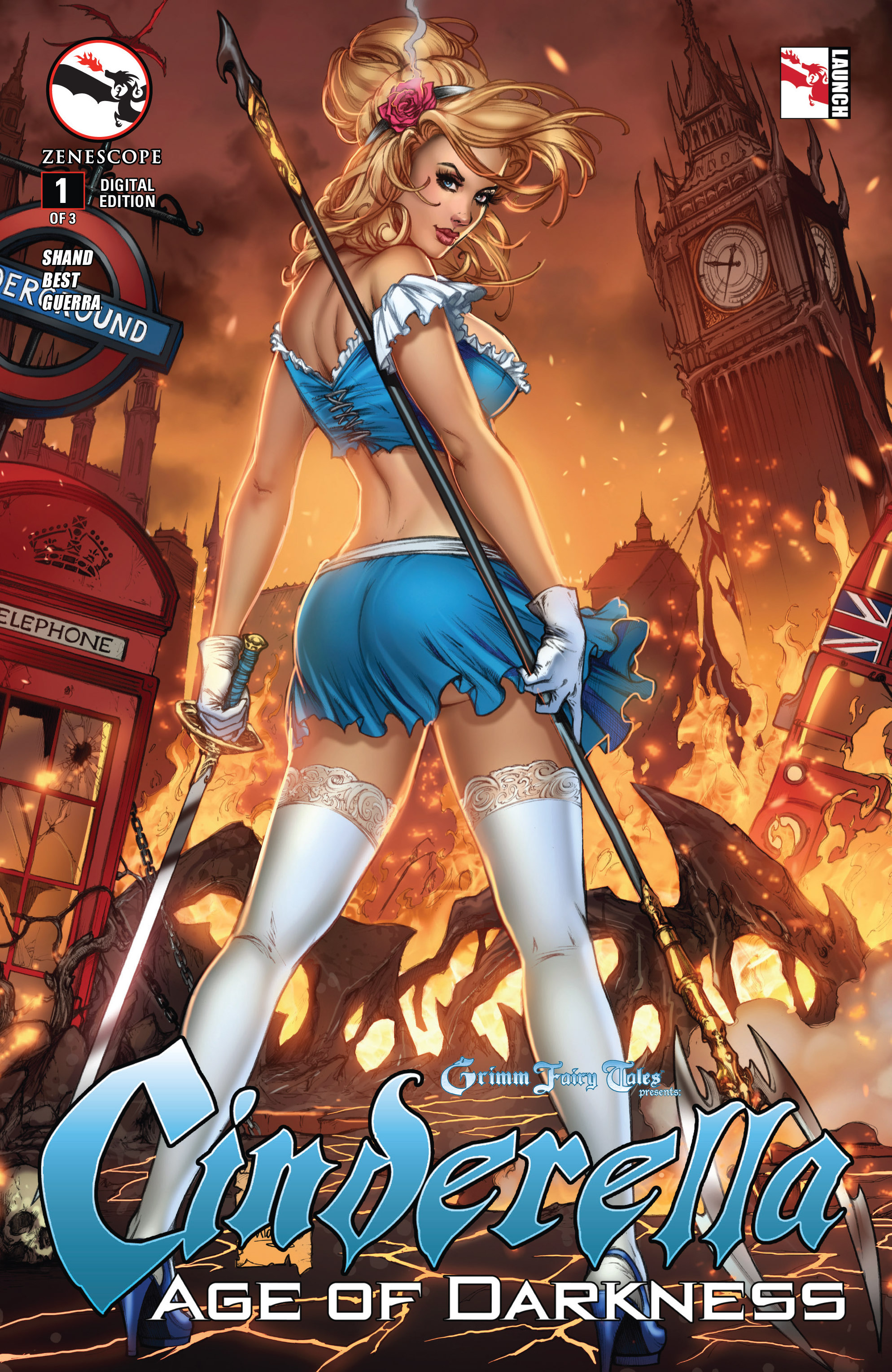 Read online Grimm Fairy Tales presents Cinderella: Age of Darkness comic -  Issue #1 - 1