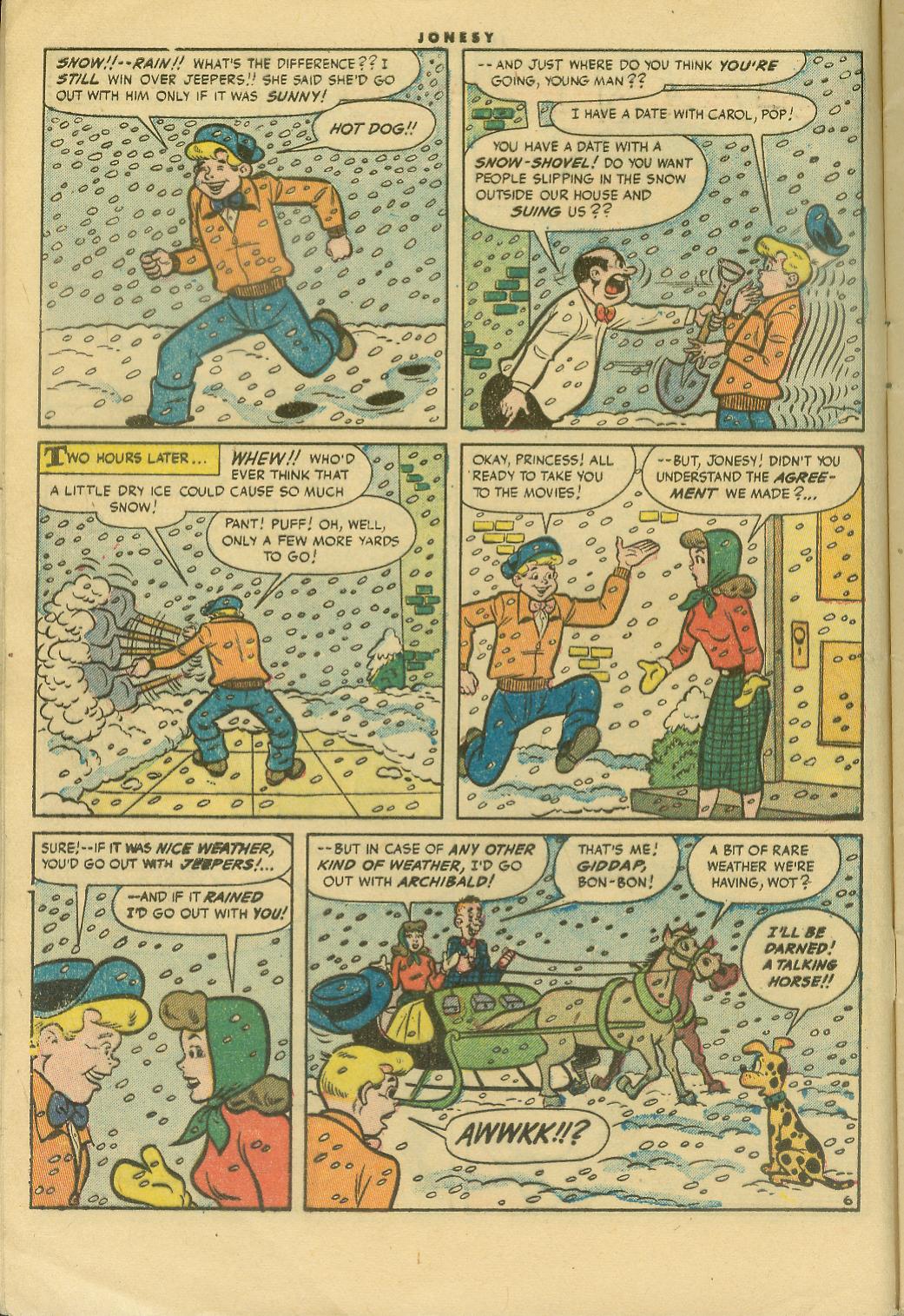 Read online Jonesy (1953) comic -  Issue #4 - 8