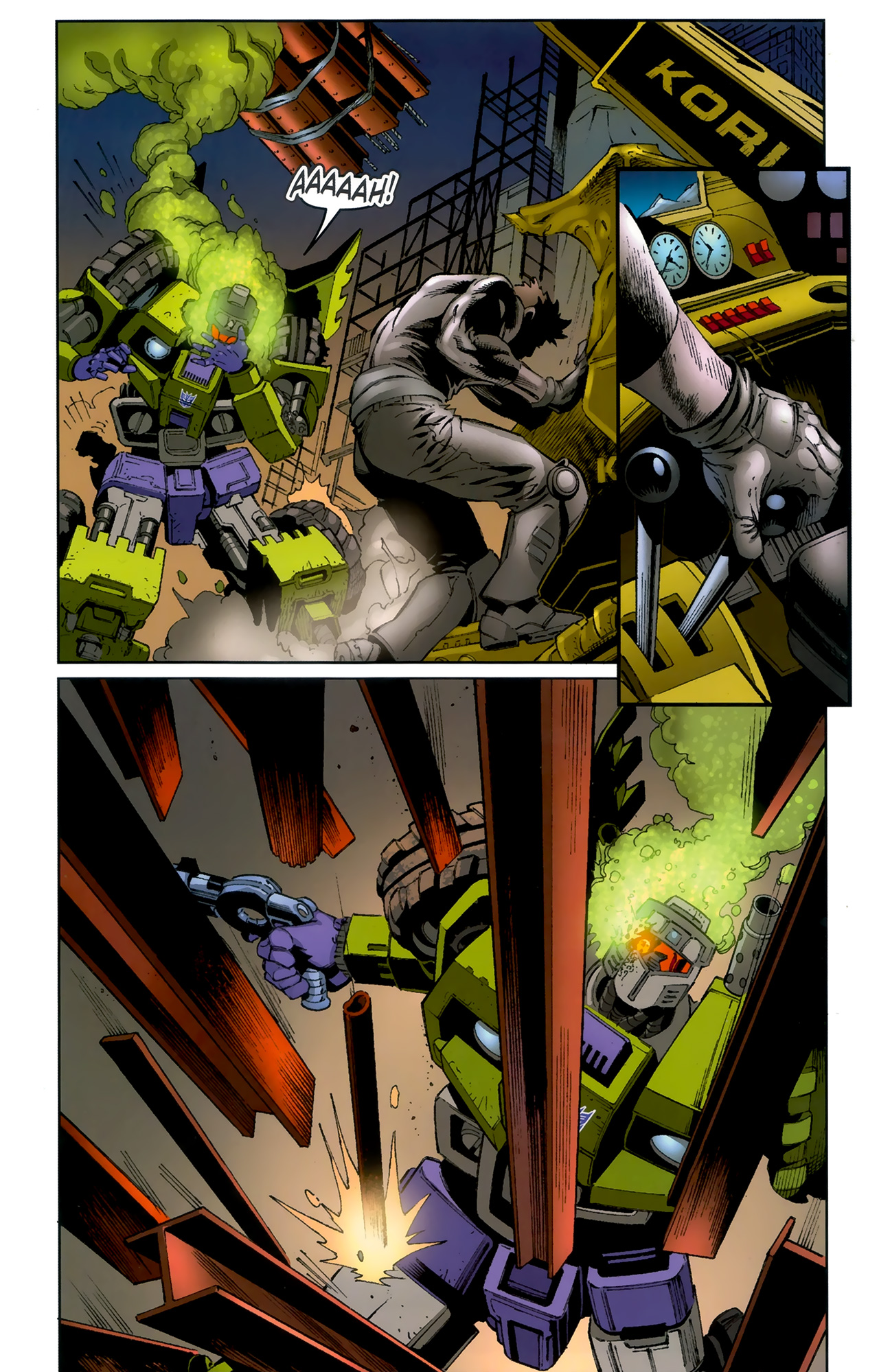 Read online The Transformers (2009) comic -  Issue #8 - 22
