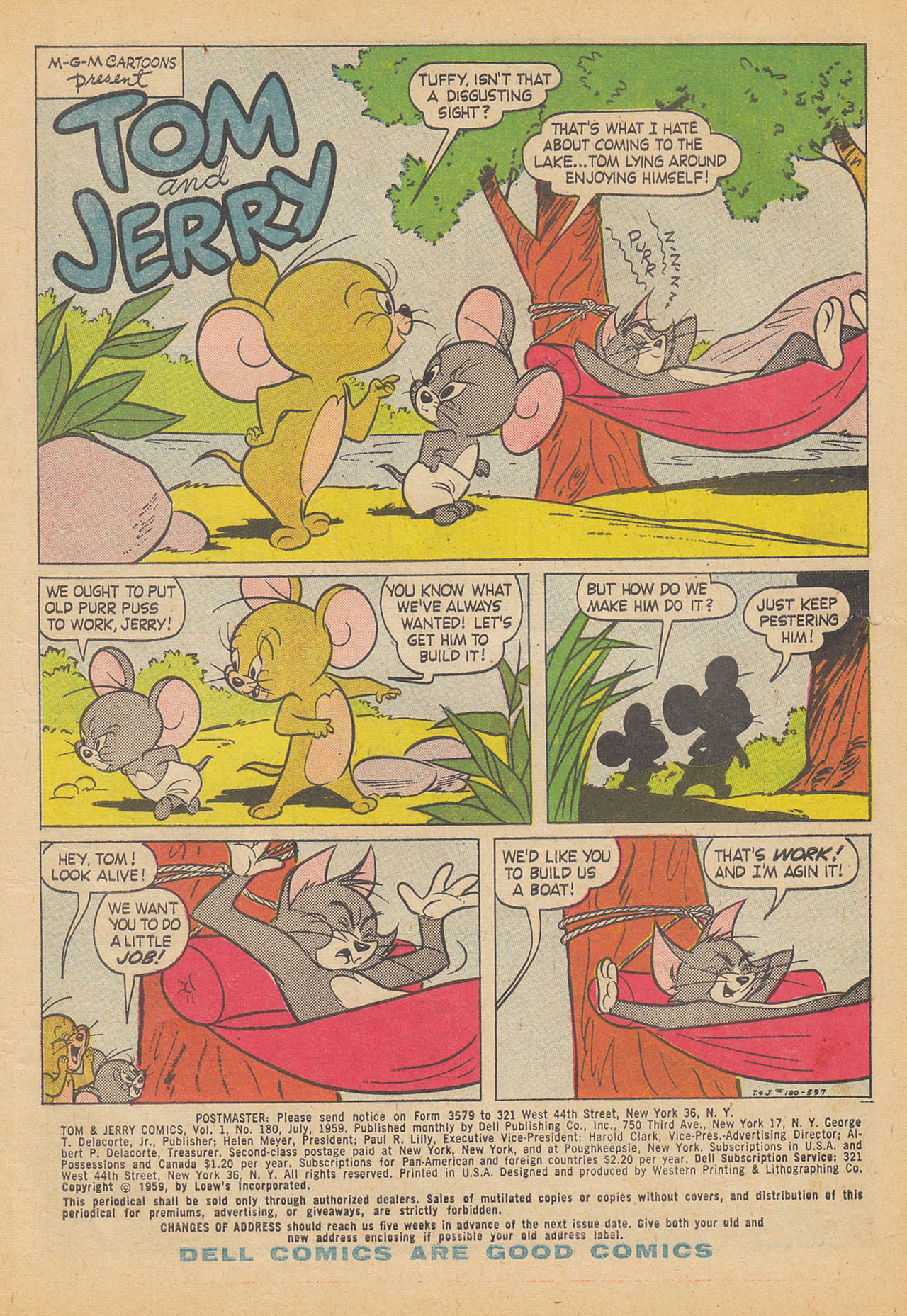 Read online Tom & Jerry Comics comic -  Issue #180 - 3