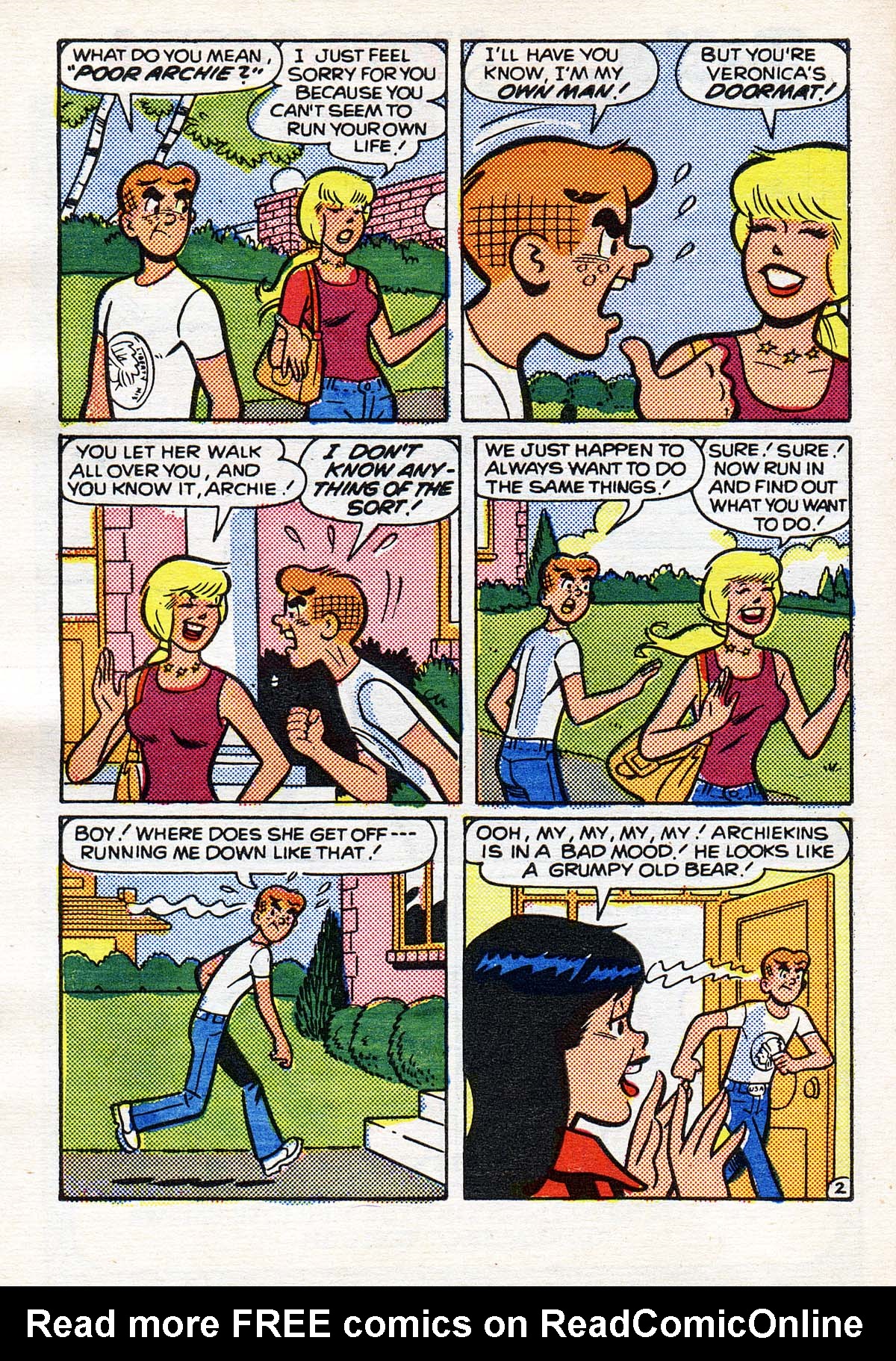 Read online Betty and Veronica Annual Digest Magazine comic -  Issue #1 - 125