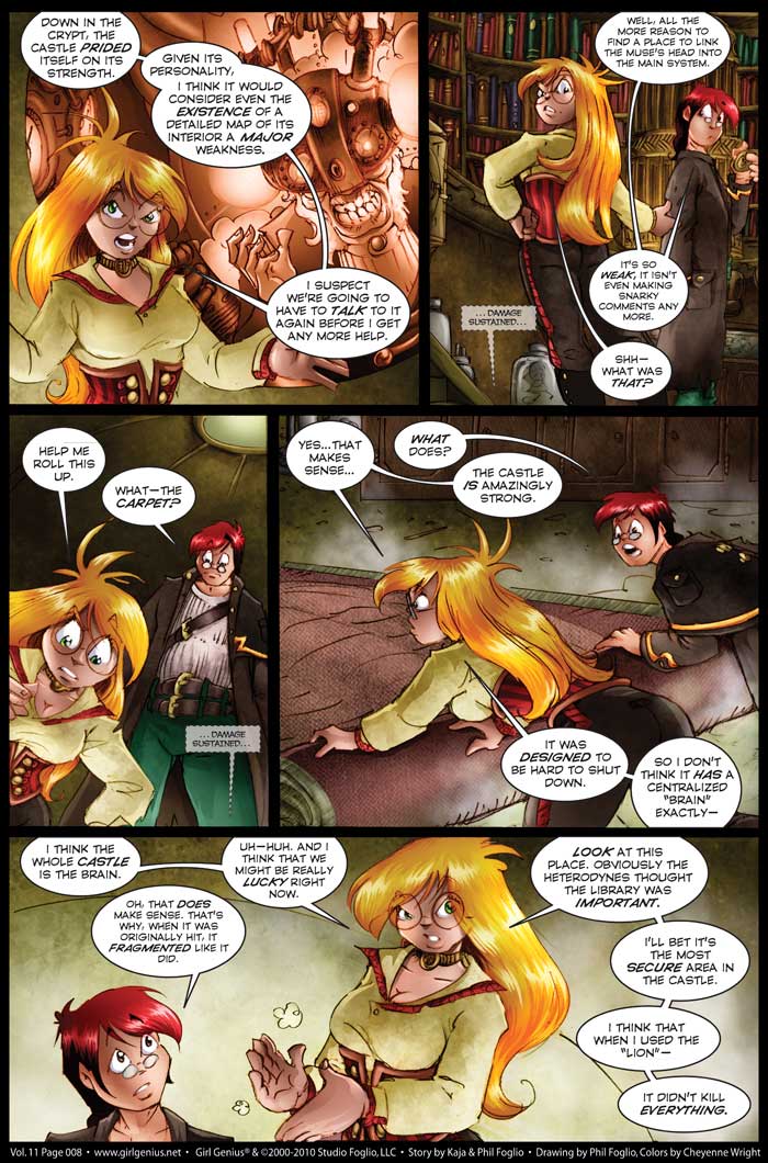 Read online Girl Genius (2002) comic -  Issue #11 - 9