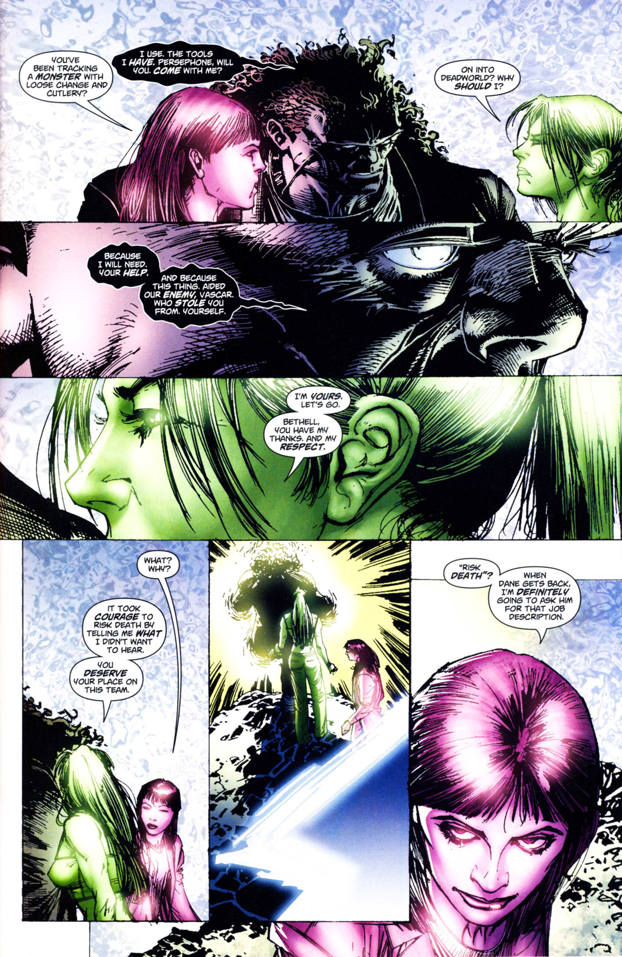 Read online Wetworks (2006) comic -  Issue #6 - 17