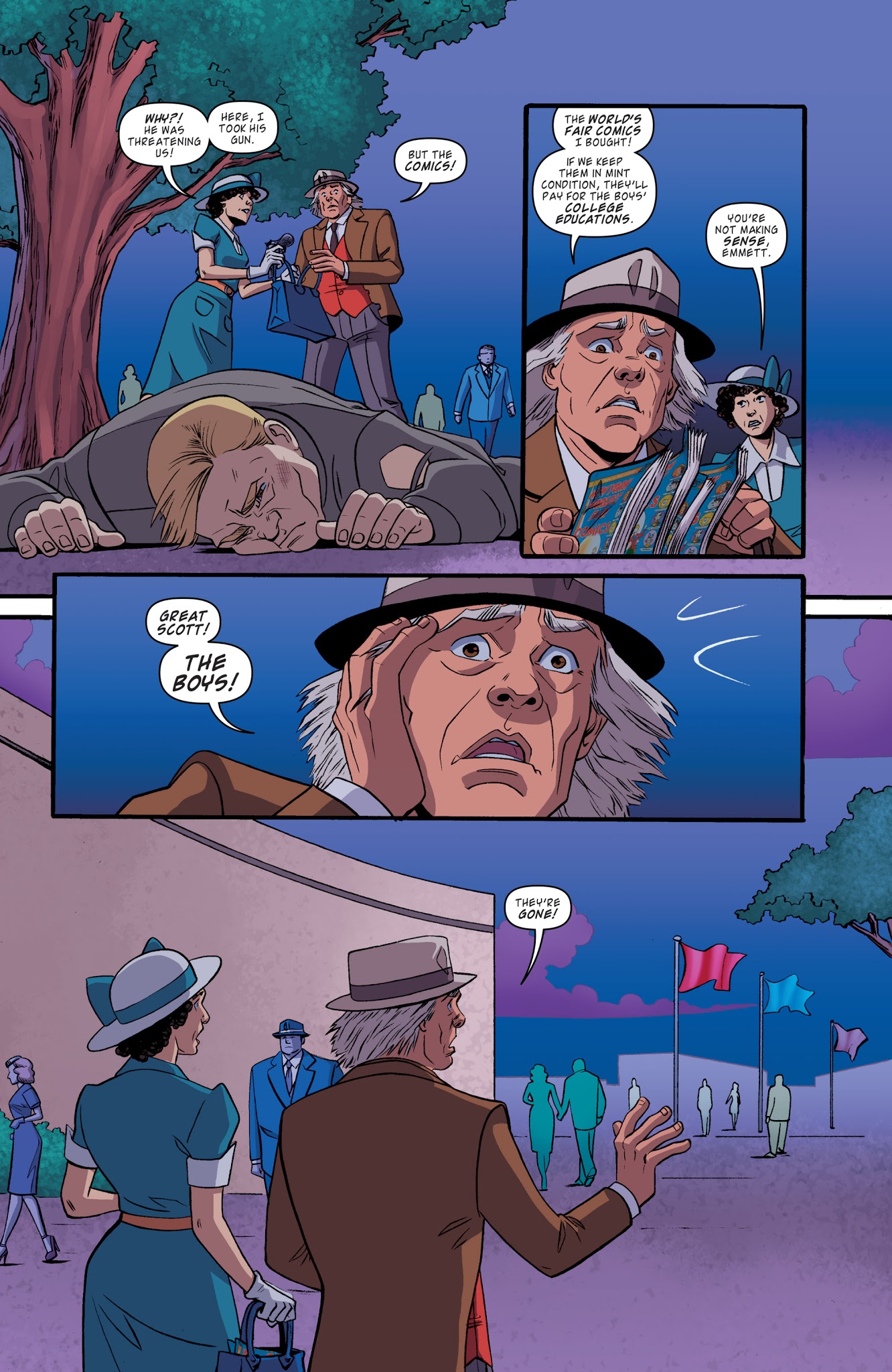 Read online Back to the Future: Tales from the Time Train comic -  Issue #5 - 10