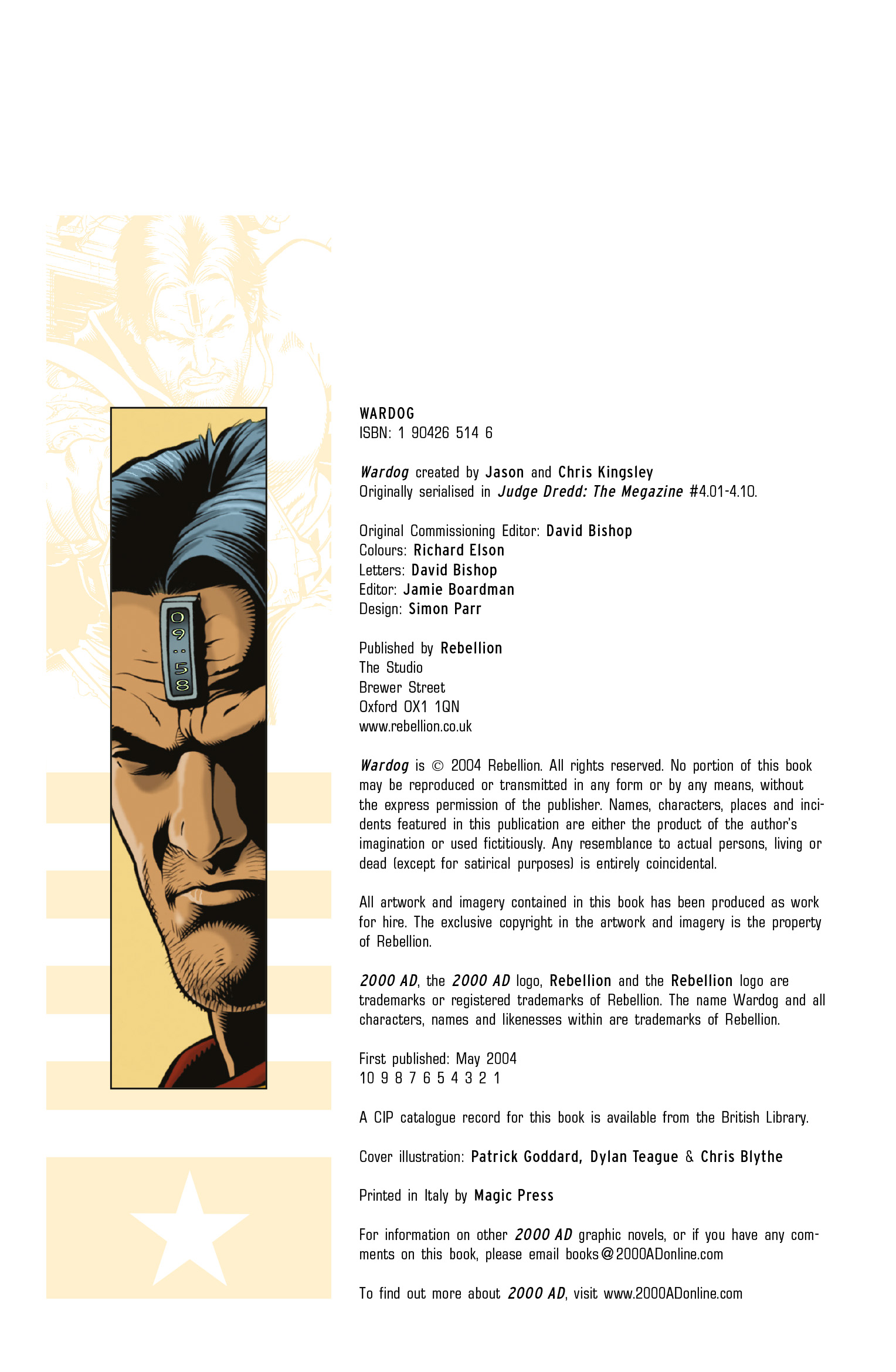 Read online Wardog comic -  Issue # TPB - 5