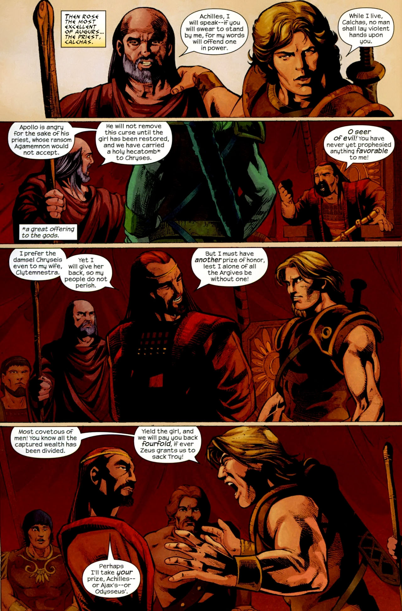 Read online The Iliad comic -  Issue #1 - 11