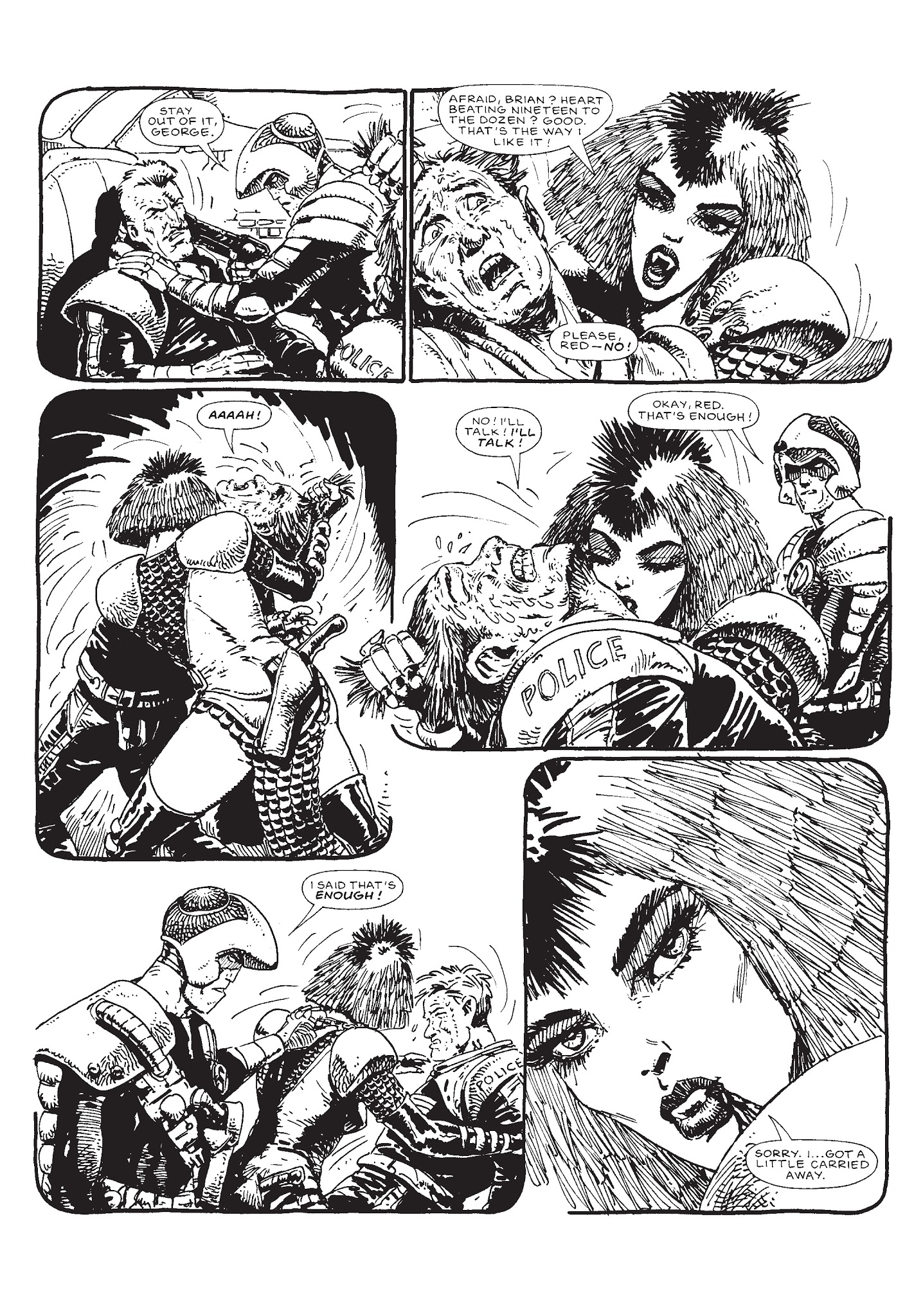 Read online Strontium Dog: Search/Destroy Agency Files comic -  Issue # TPB 4 - 256