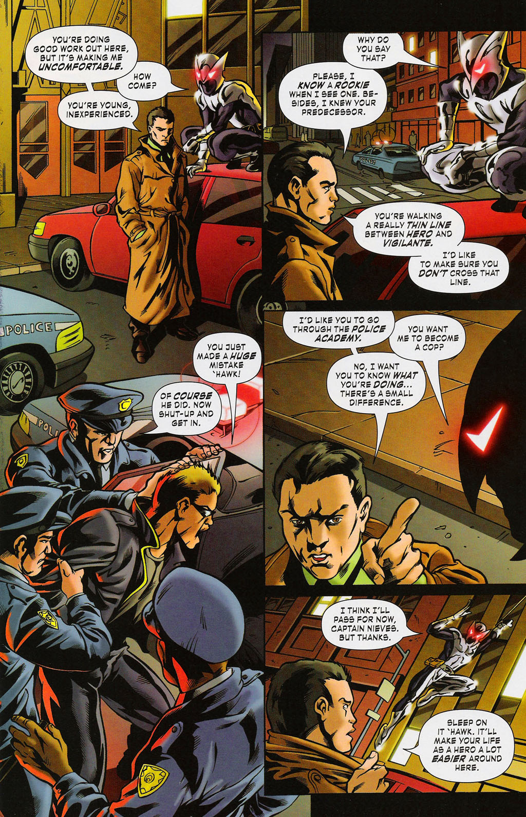 Read online ShadowHawk (2005) comic -  Issue #3 - 3