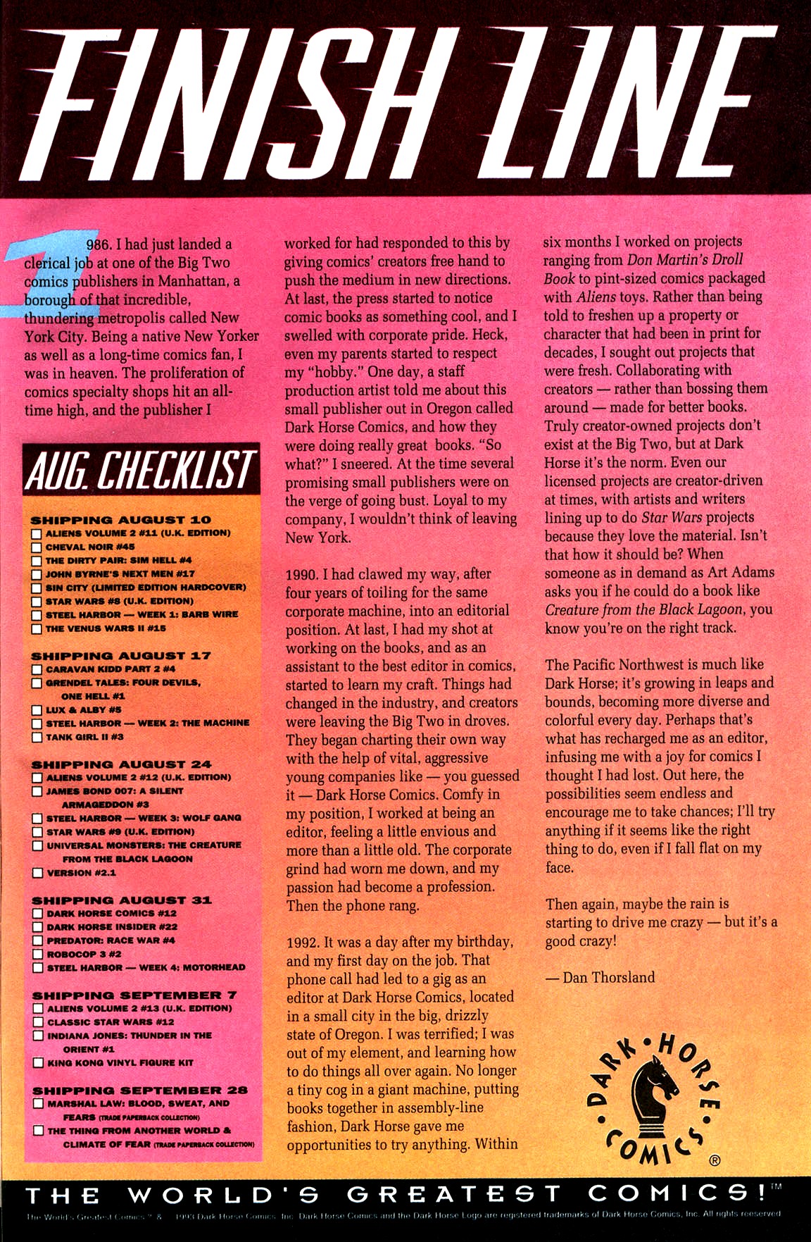 Read online Dark Horse Comics comic -  Issue #12 - 33