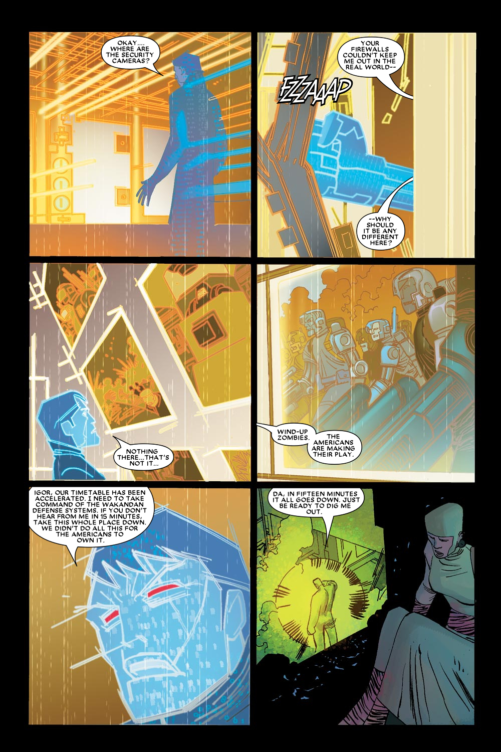 Read online Black Panther (2005) comic -  Issue #6 - 12