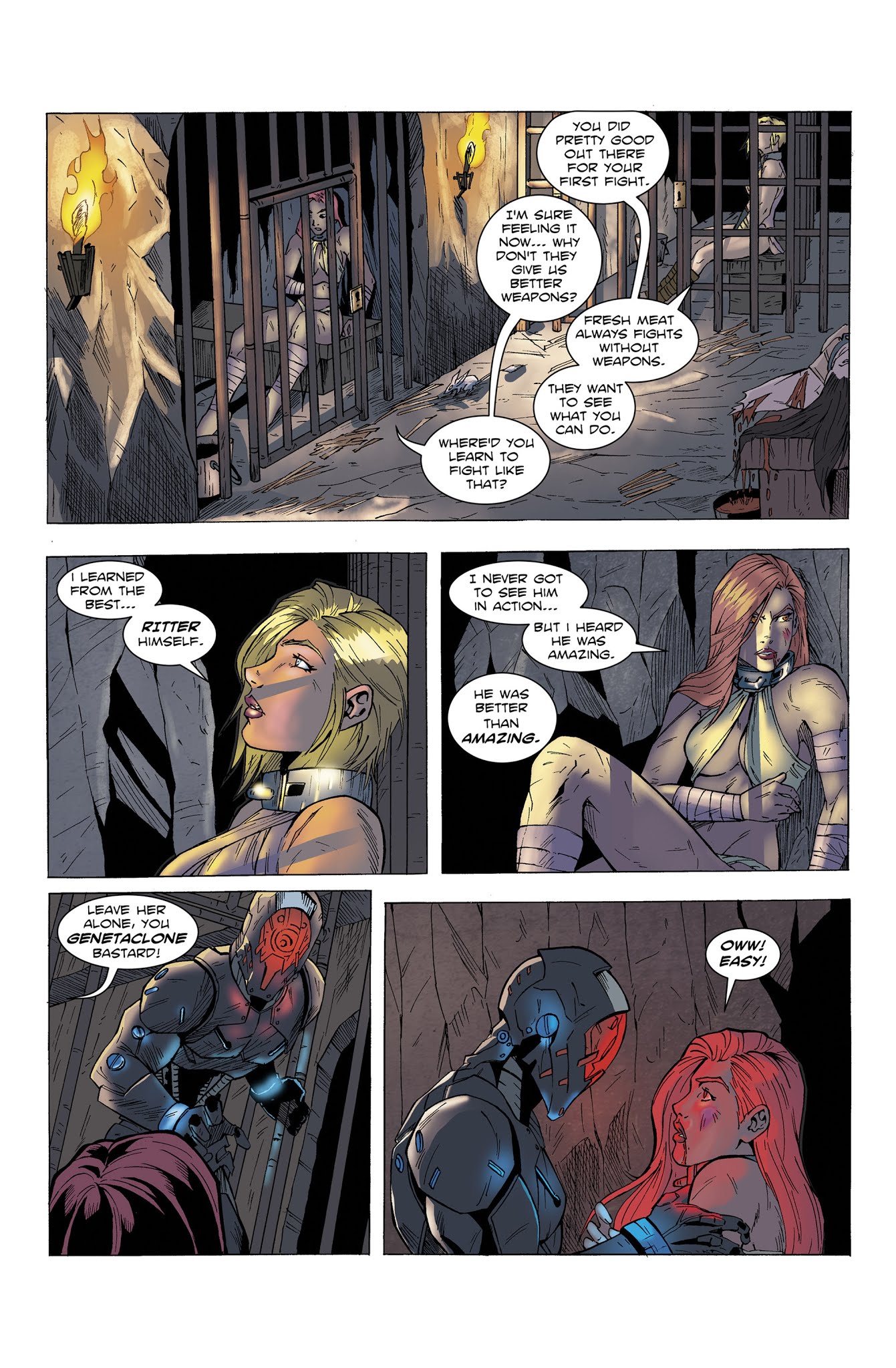 Read online Tether comic -  Issue #1 - 11