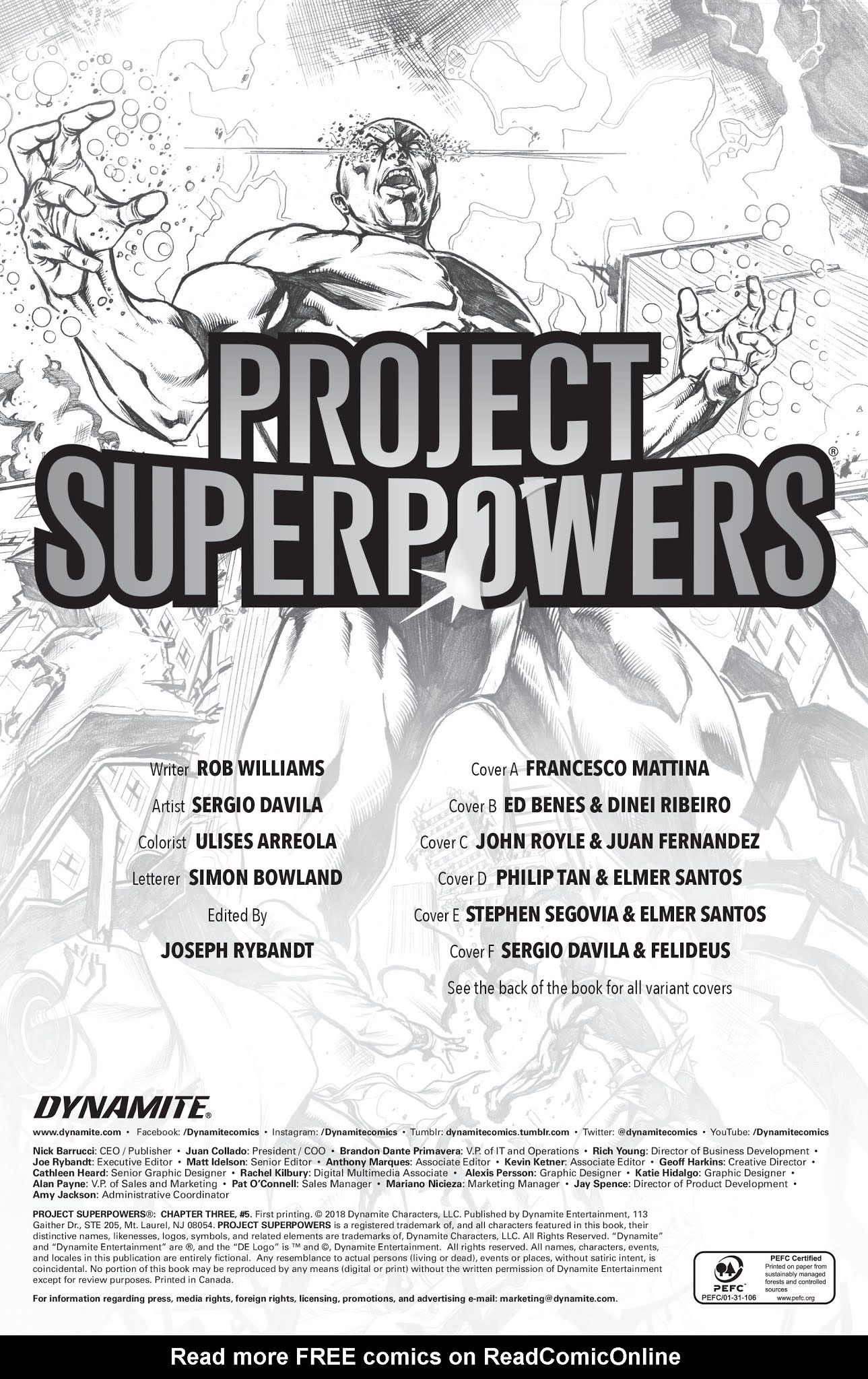 Read online Project Superpowers: Chapter Three comic -  Issue #5 - 7